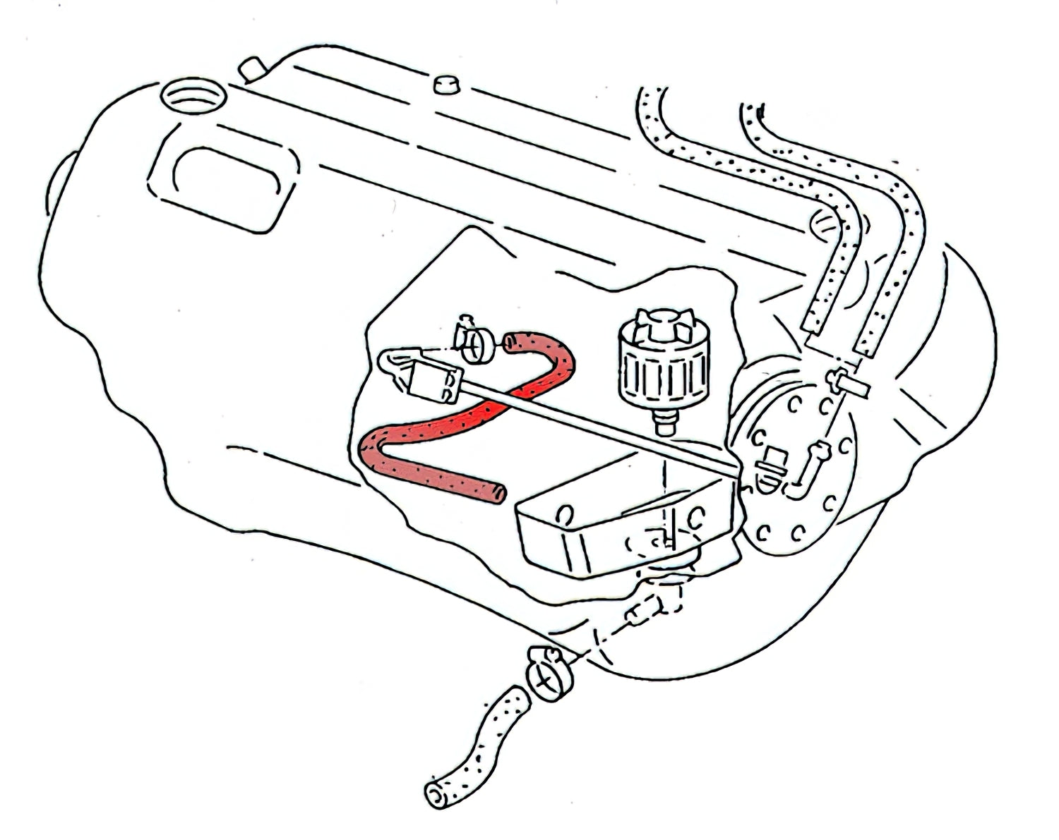 In-Tank Fuel Hose [Syncro] - OVERLANDERS Outfitter