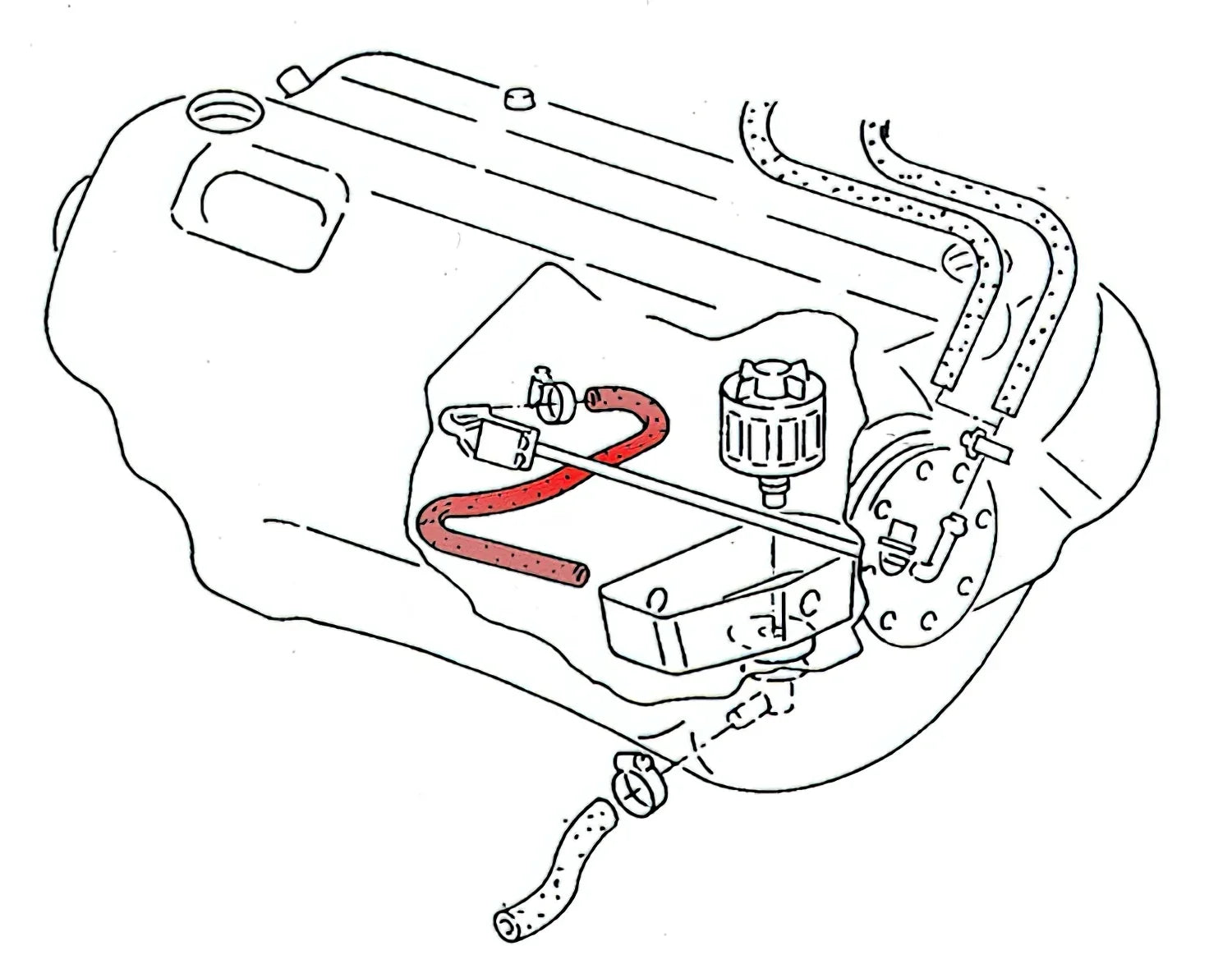In-Tank Fuel Hose [Syncro]