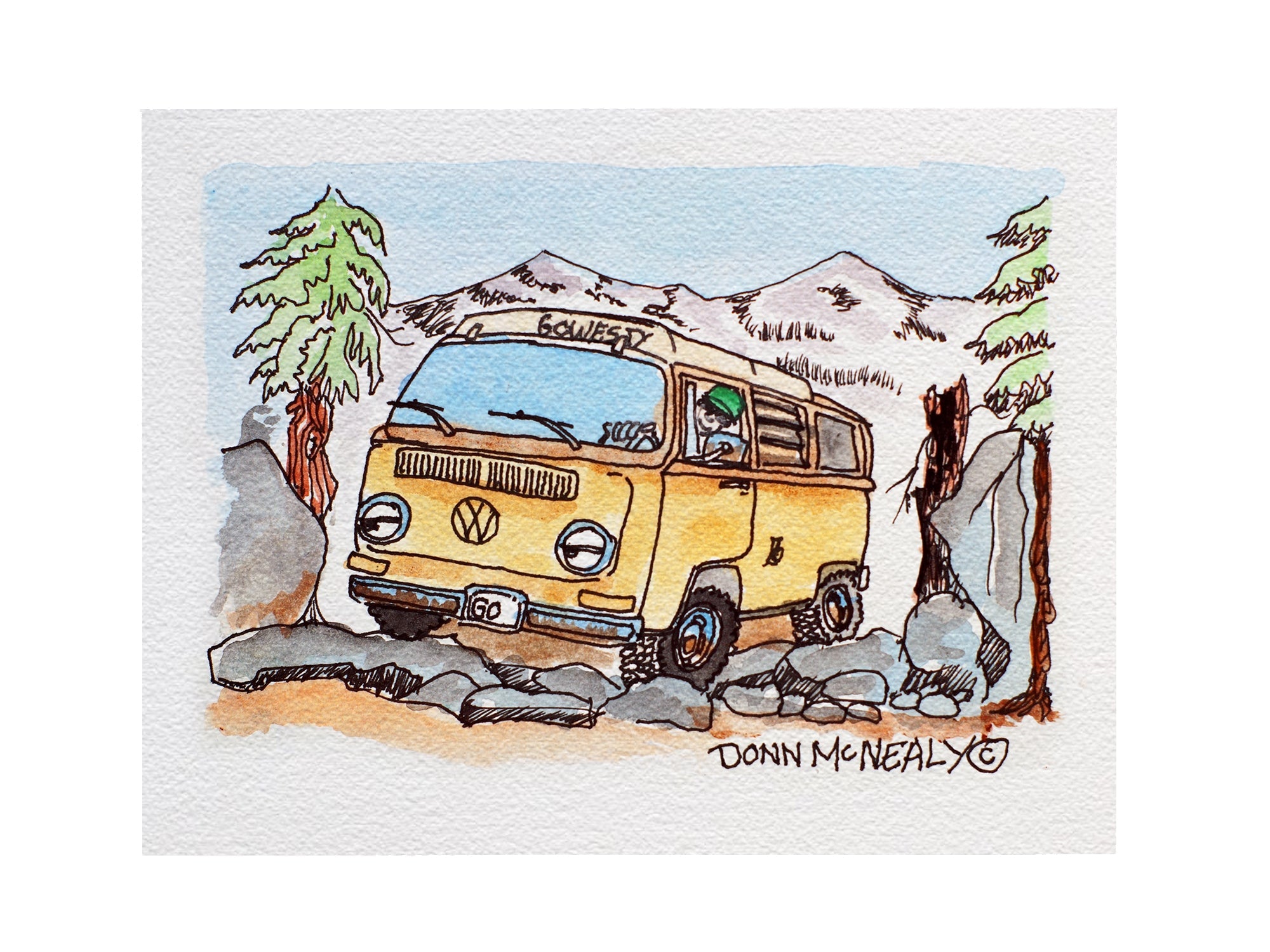 Westy Life Postcard Bundle - OVERLANDERS Outfitter