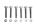 Pop-Top to Rear Hinges Carriage Bolt Set [Late Bus]