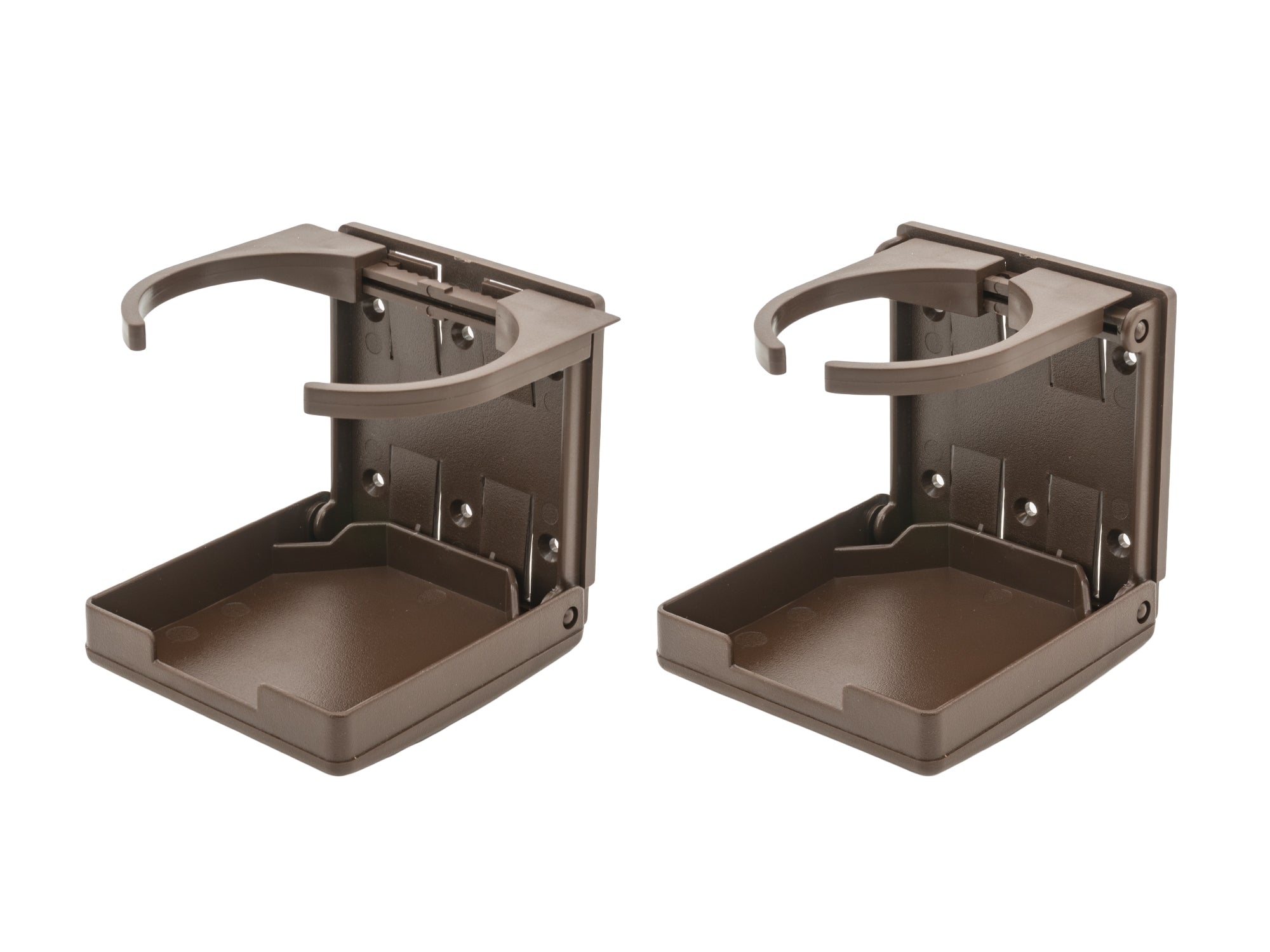 Folding Cup Holder with Adjustable Ratcheting Arms - OVERLANDERS Outfitter