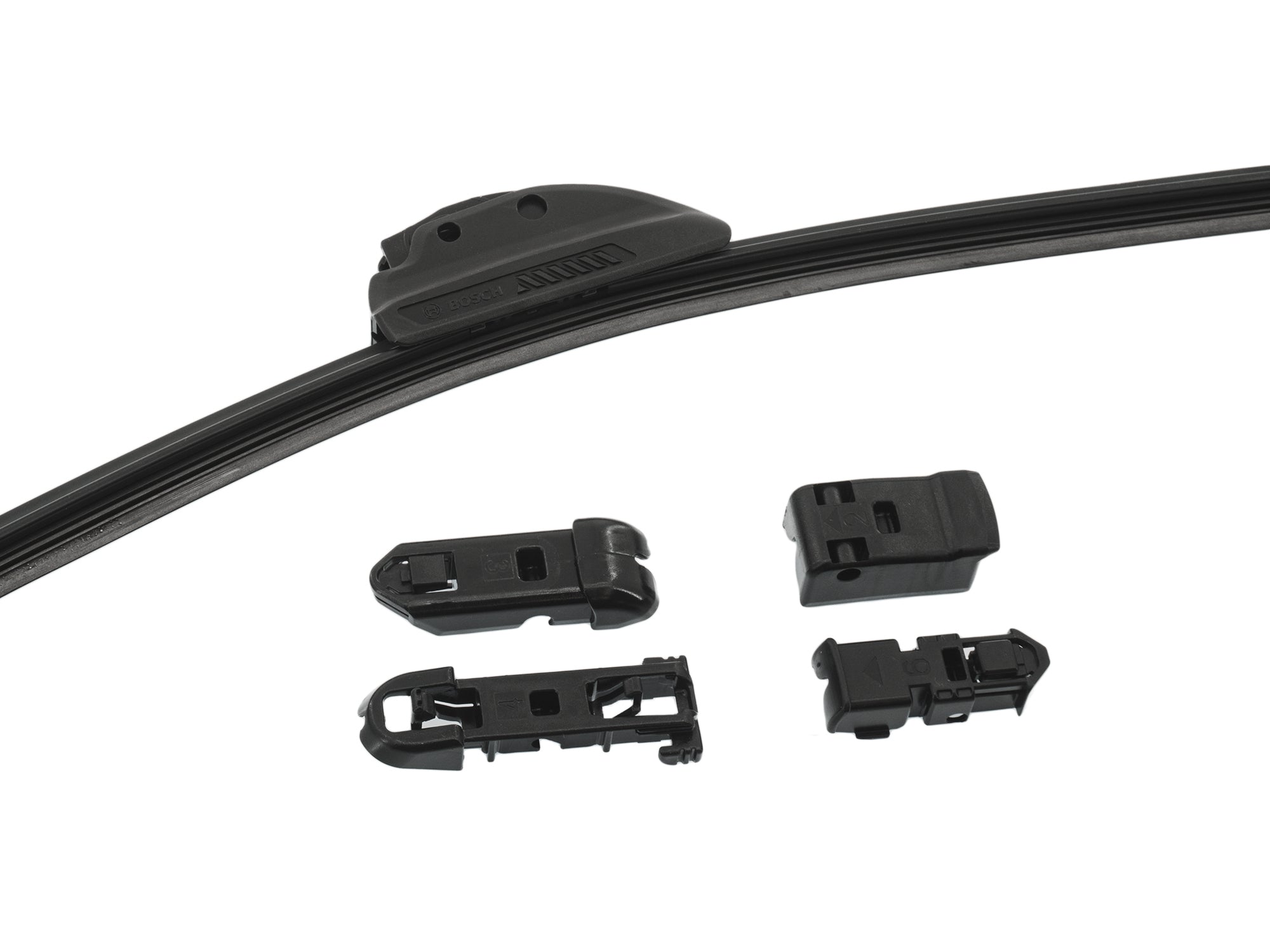 GoWesty 19-inch heavy-duty wiper blade designed for Vanagon vehicles, showing the durable rubber edge and mounting frame.