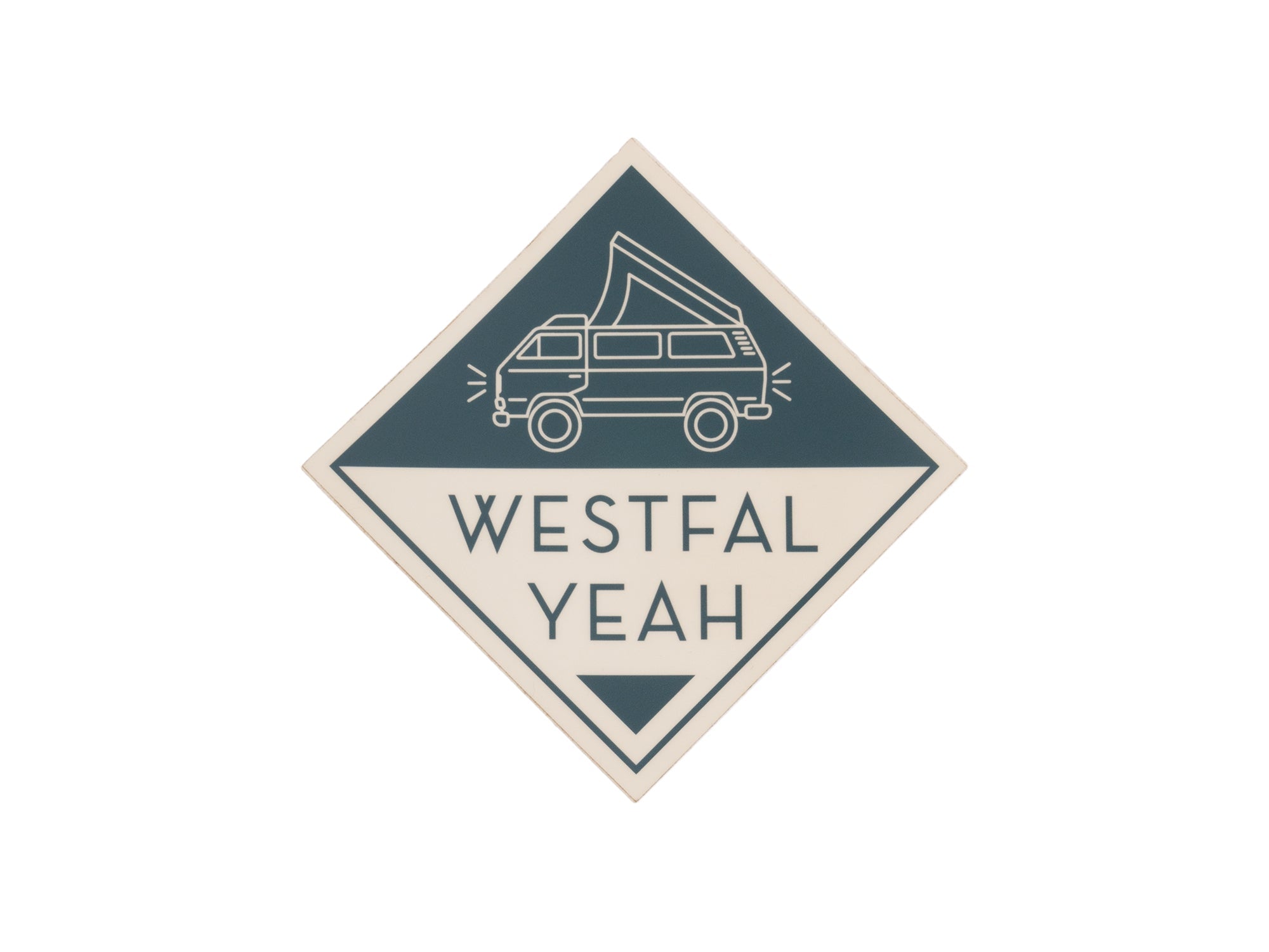 WESTFALYEAH Diamond Logo Sticker - OVERLANDERS Outfitter