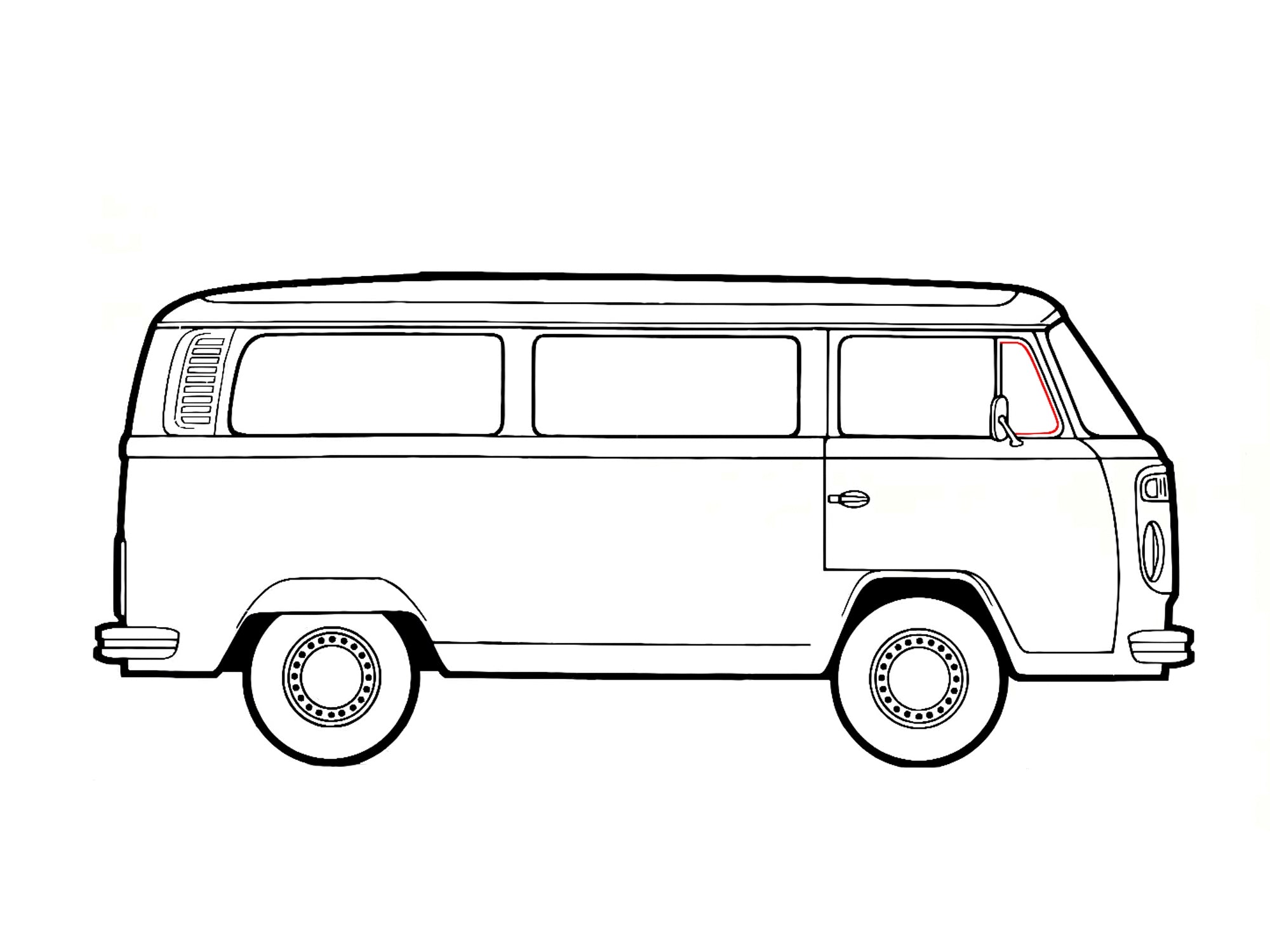Front Movable Vent Wing Seal R/H [Bus] - OVERLANDERS Outfitter