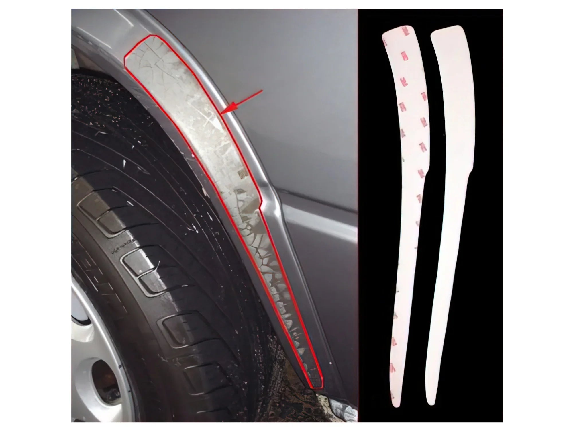 Rear Wheel Arch Protection Kit [Vanagon]