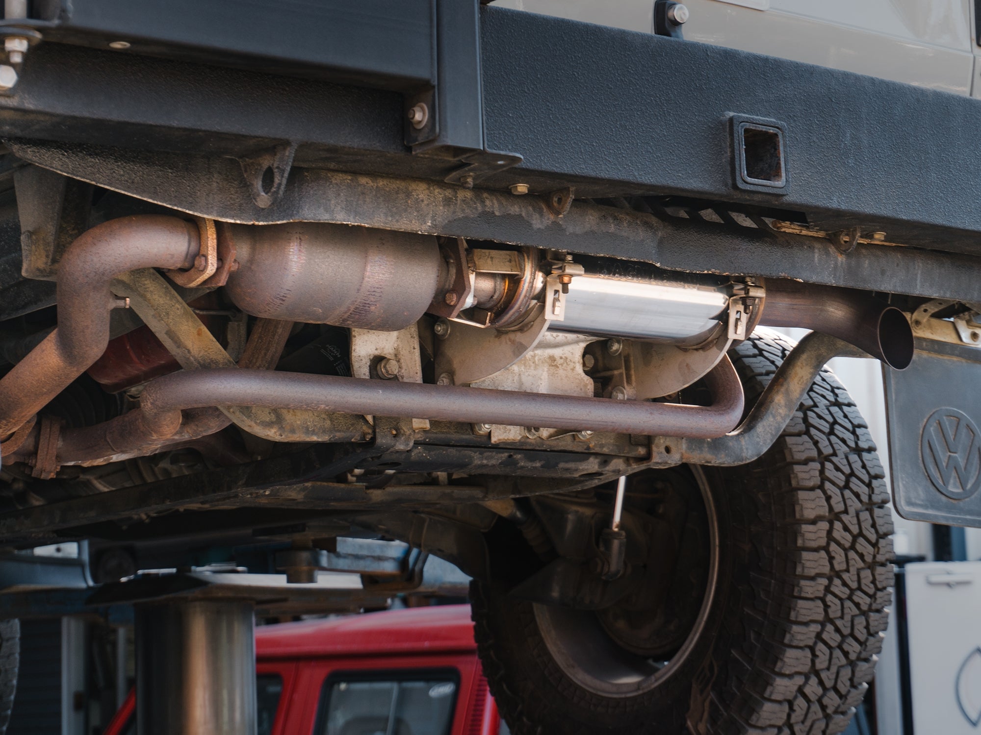 Stainless Muffler & Tail Pipe - Sport Version - OVERLANDERS Outfitter