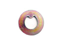 GoWesty front axle nut thrust washer for 2WD vehicles, shown in the image with a clean metal finish and precise circular shape.