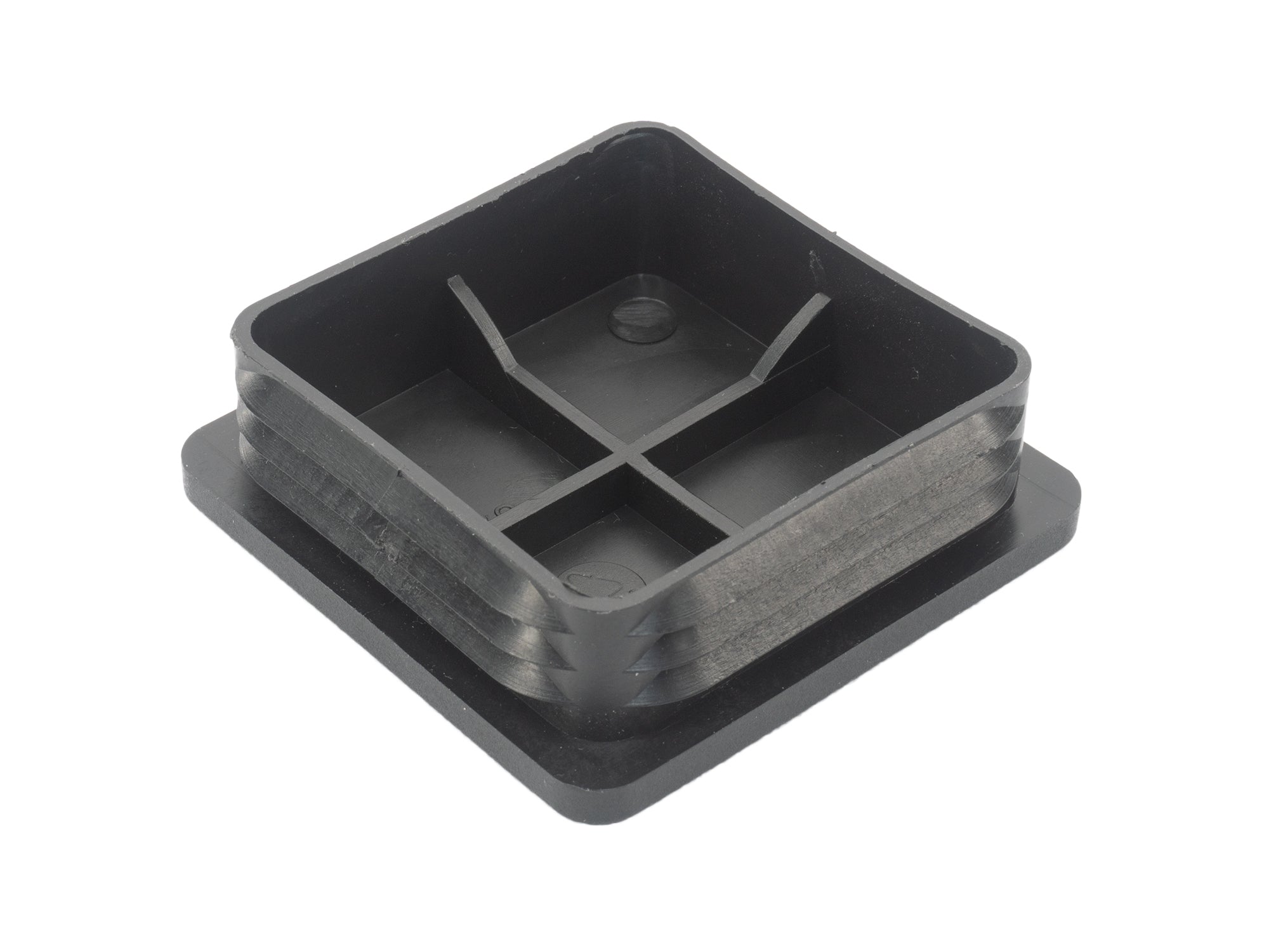 Black Square Snap in Hitch Hole Cap - OVERLANDERS Outfitter
