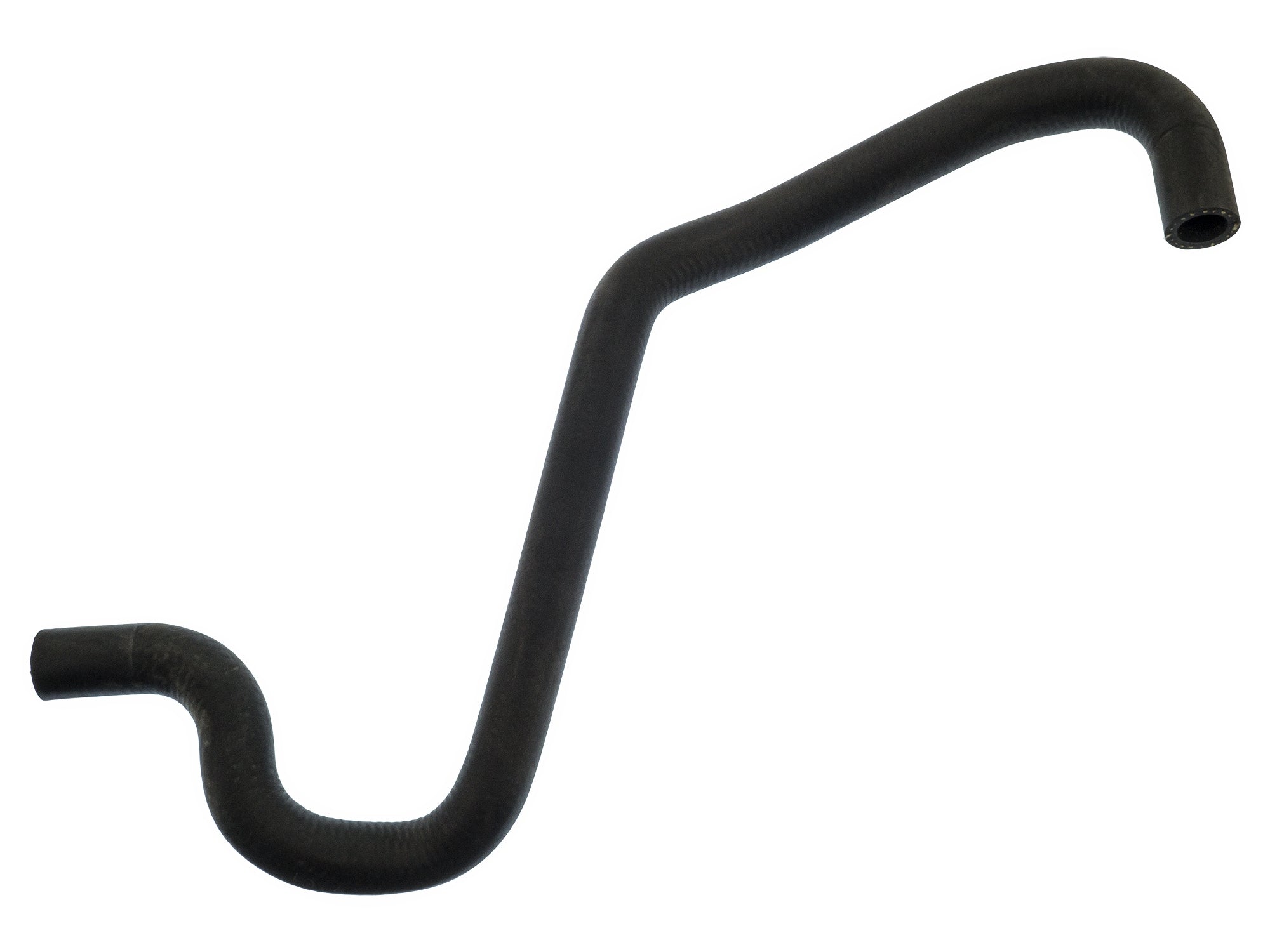 GoWesty front heater core hose feed showing flexible rubber hose connected to vehicle heating system.