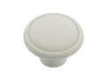 GoWesty round coat hook for bus and Vanagon interior, sturdy metal hook suitable for hanging coats and accessories.