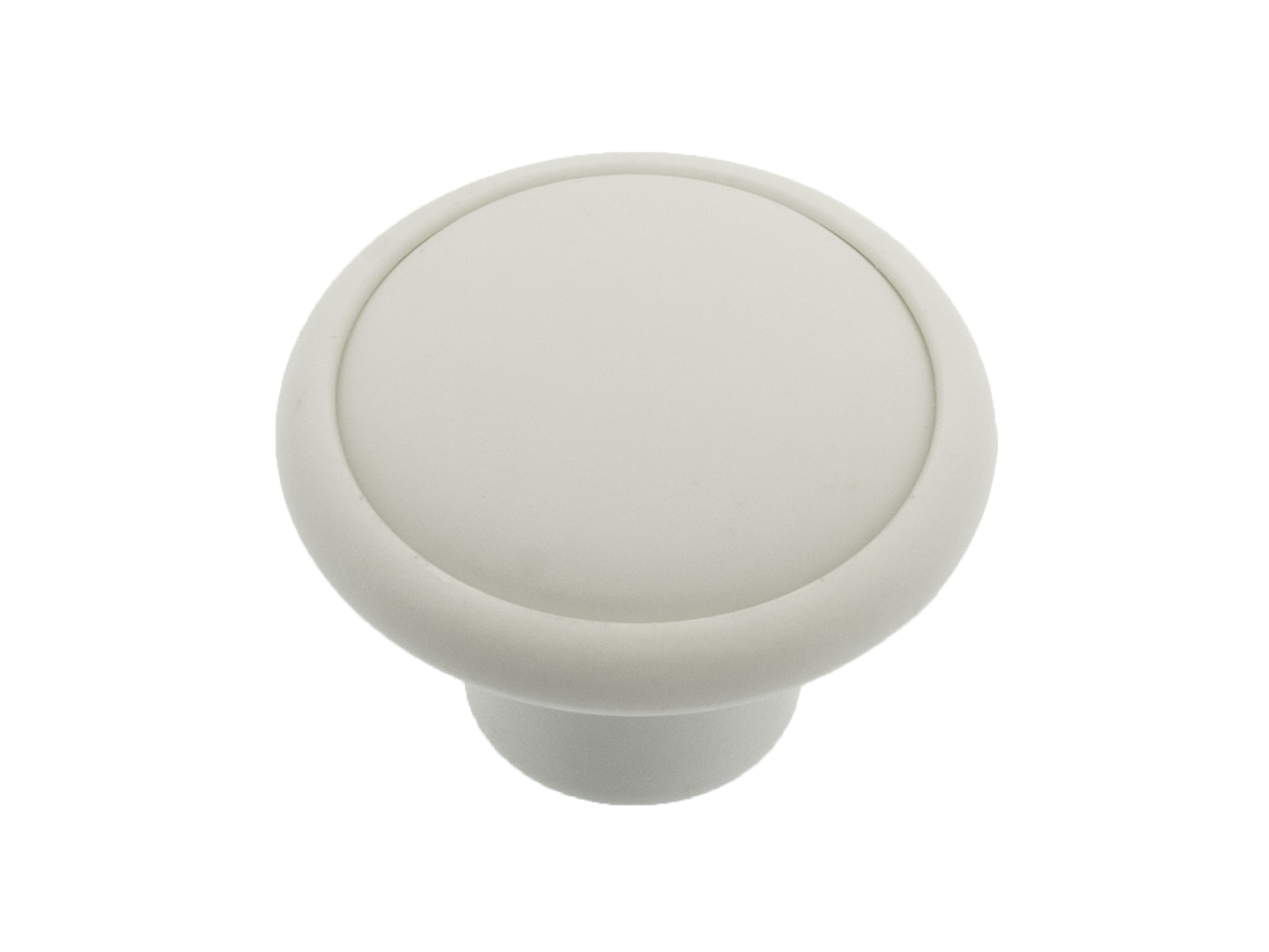 GoWesty round coat hook for bus and Vanagon interior, sturdy metal hook suitable for hanging coats and accessories.