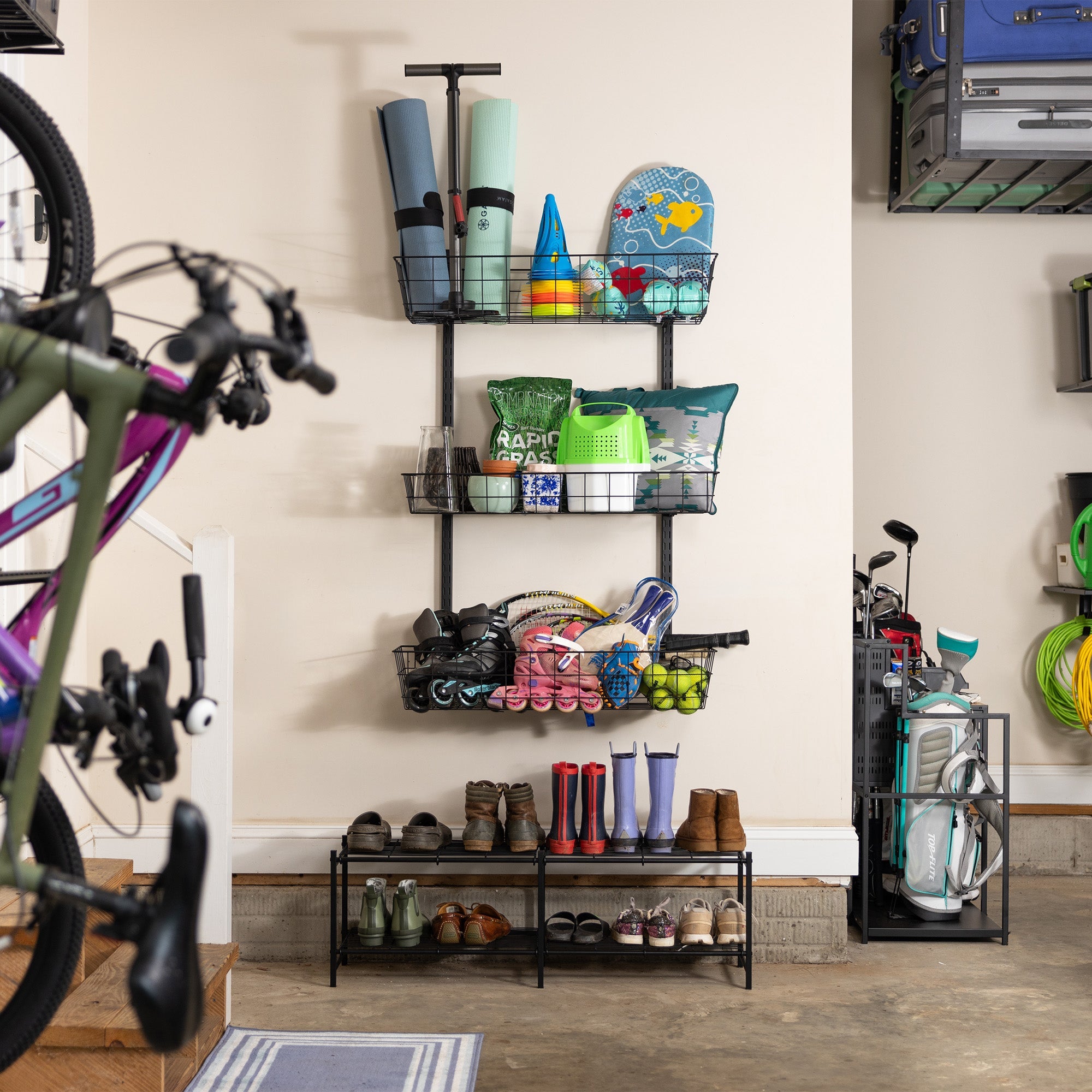 3 Basket Storage Rack | G-Basket | Holds 120 lbs - OVERLANDERS Outfitter