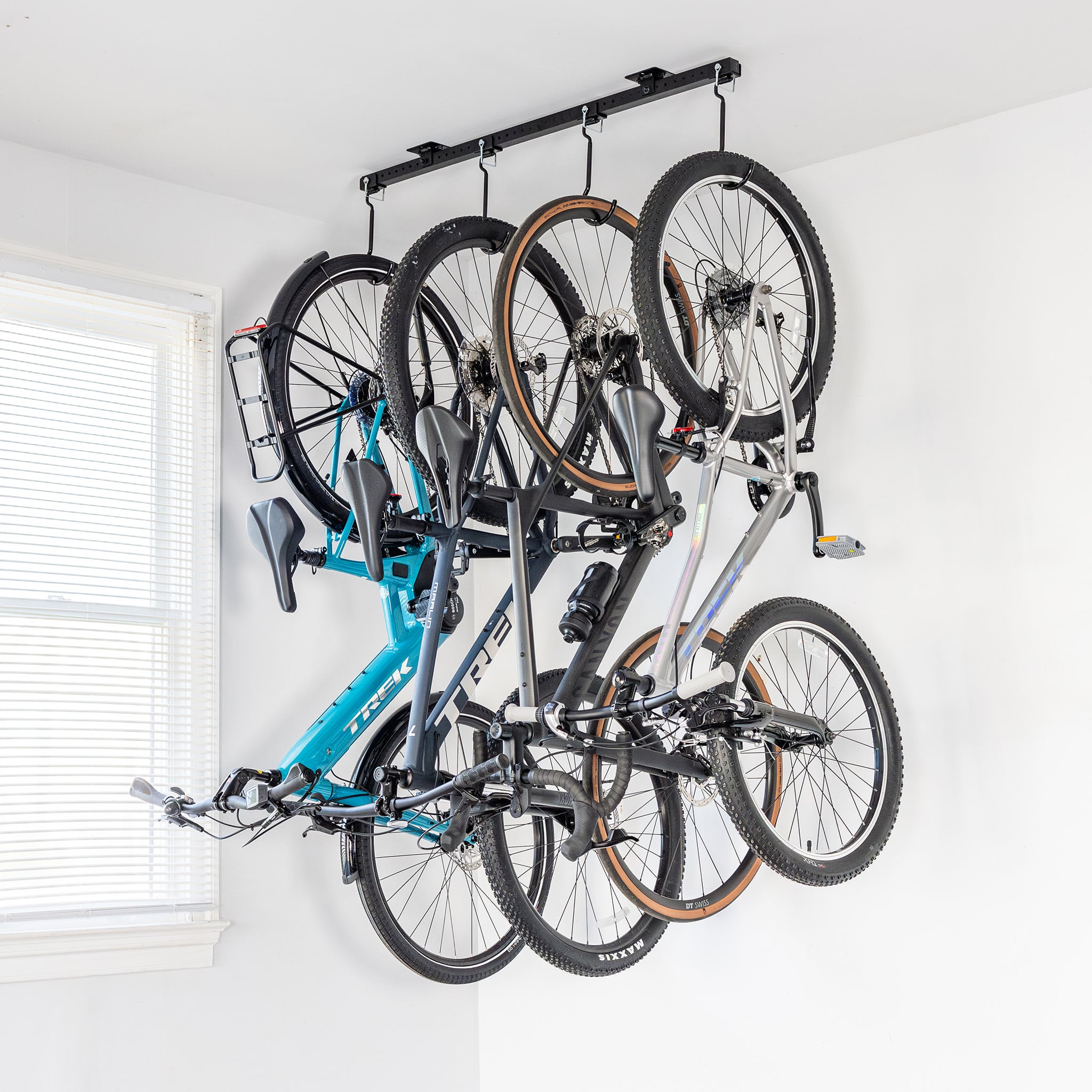 Ceiling Bike Rack | G-Bike Ceiling | Holds up to 8 Bikes - OVERLANDERS Outfitter