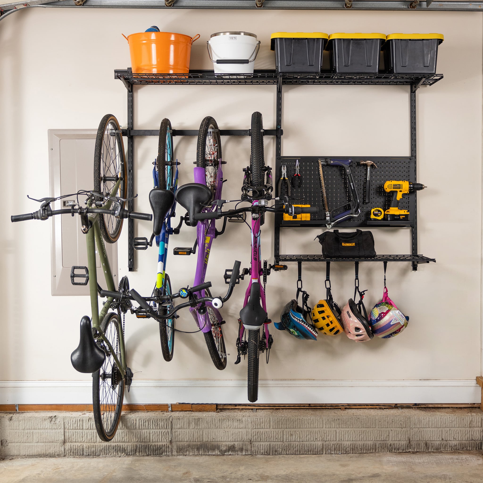 G-Storage Pro | Adjustable Wall Storage System | Holds 500 lbs - OVERLANDERS Outfitter