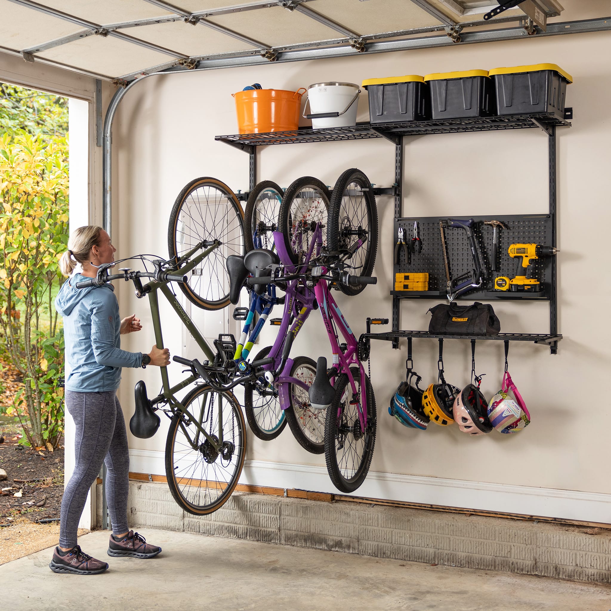 G-Storage Pro | Adjustable Wall Storage System | Holds 500 lbs - OVERLANDERS Outfitter