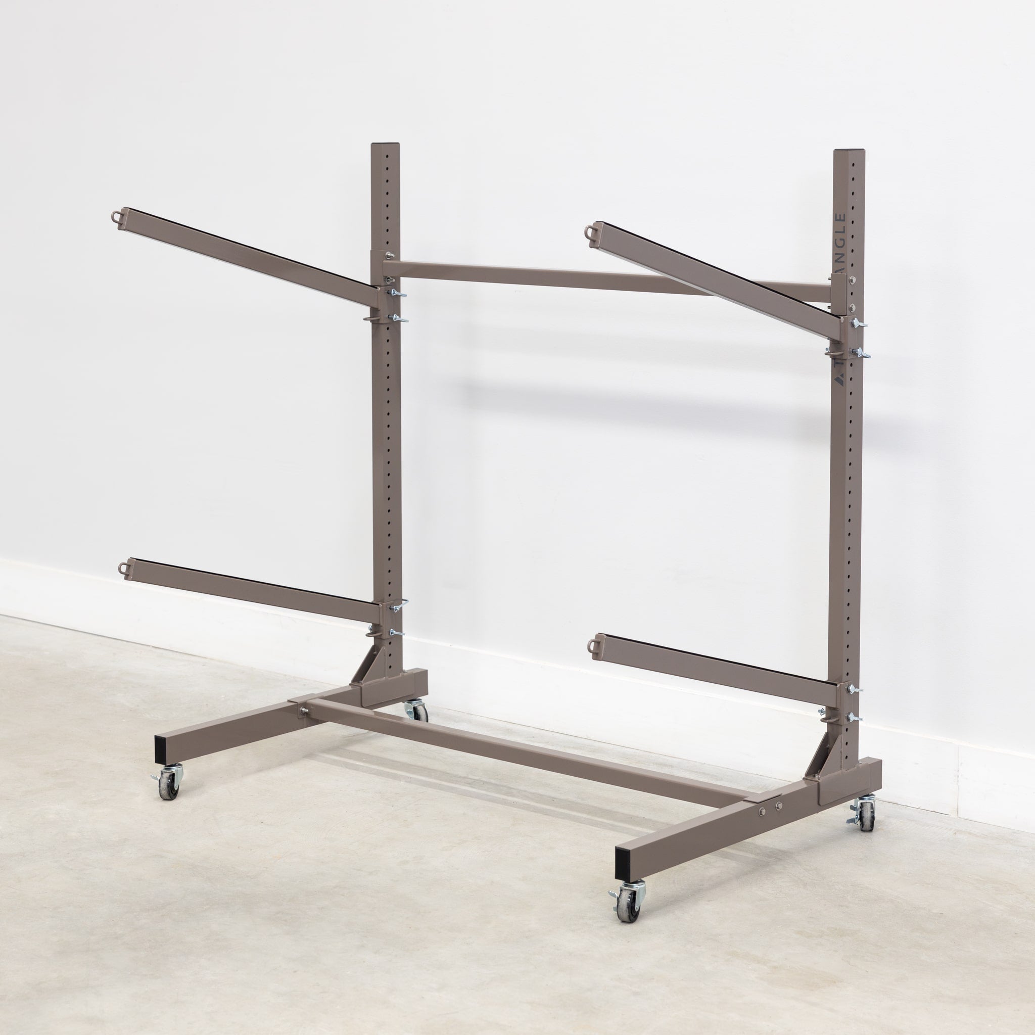 G-Watersport 2 Kayak & Canoe Rack | 2 Levels With Wheels | Single-Sided | Mud - OVERLANDERS Outfitter