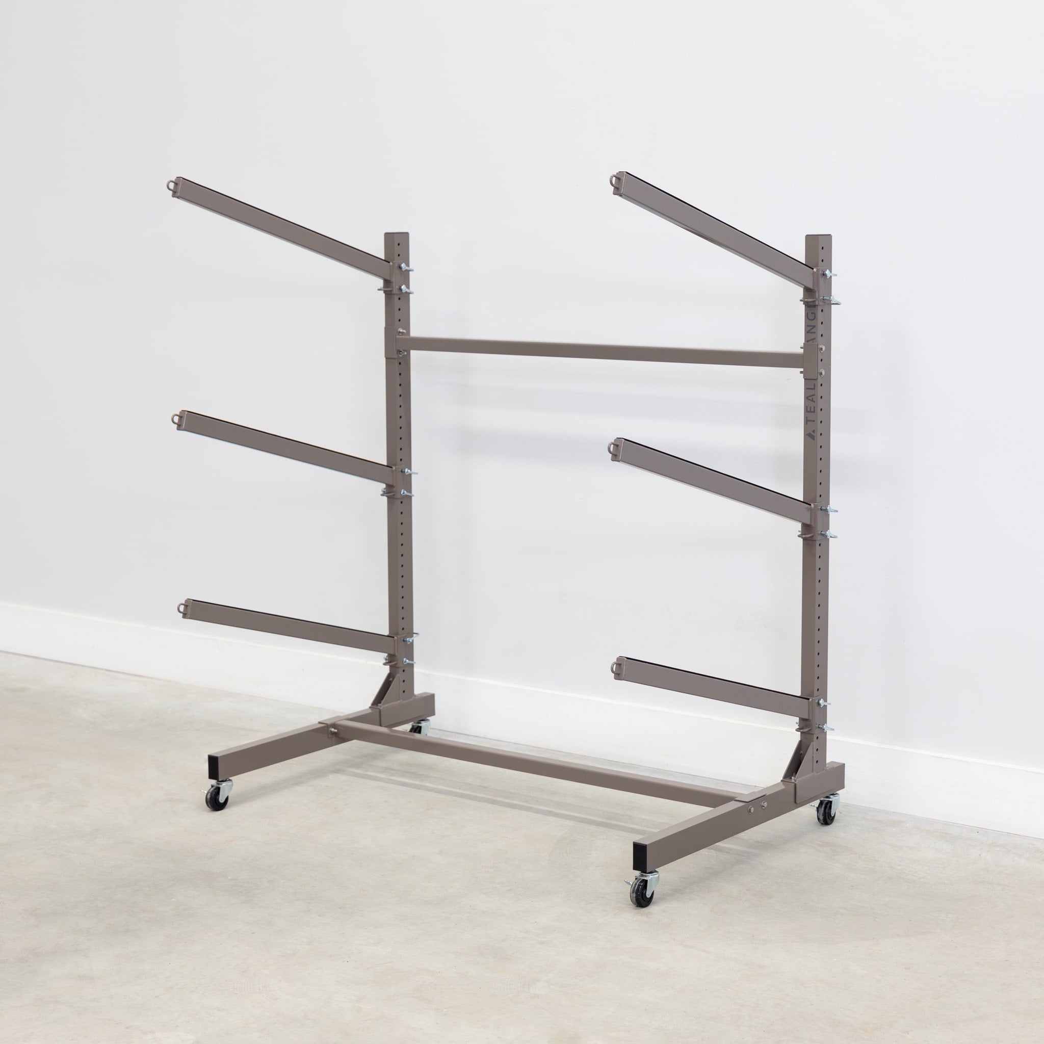 G-Watersport 3 Kayak & Canoe Rack | 3 Levels With Wheels | Single-Sided | Mud - OVERLANDERS Outfitter