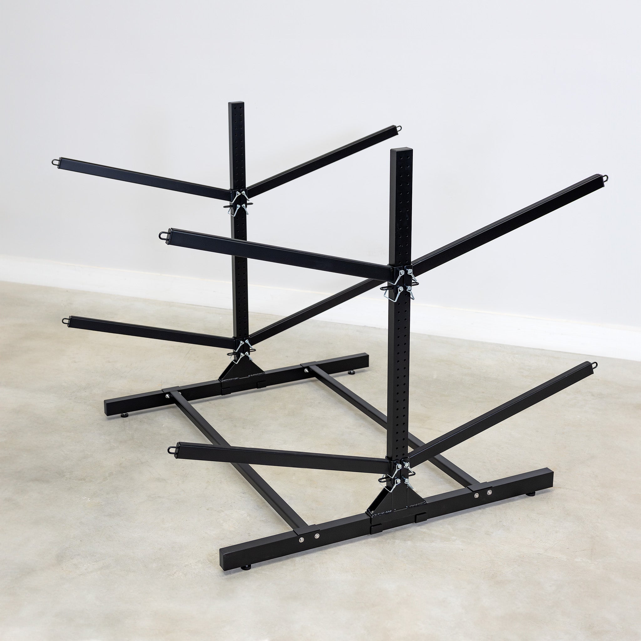 G-Watersport 4 Kayak & Canoe Rack | 4 Levels | Double-Sided | Black - OVERLANDERS Outfitter