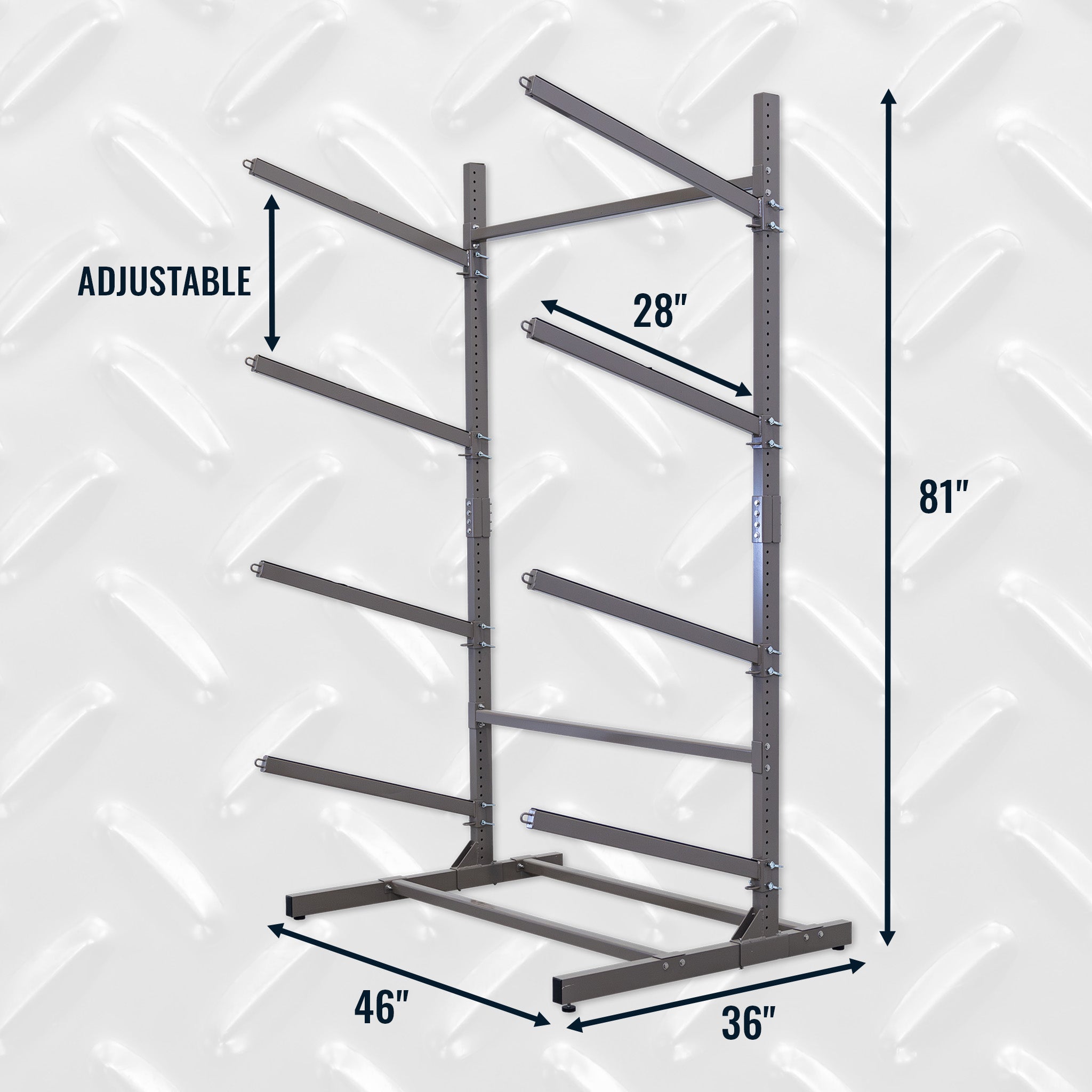 G-Watersport 4 Kayak & Canoe Rack | 4 Levels | Mud - OVERLANDERS Outfitter
