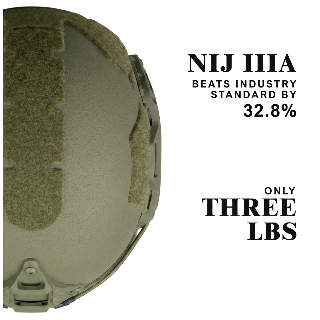 ATE® GEN2 Ballistic Helmet | NIJ IIIA High-Cut – Hard Head Veterans - OVERLANDERS Outfitter