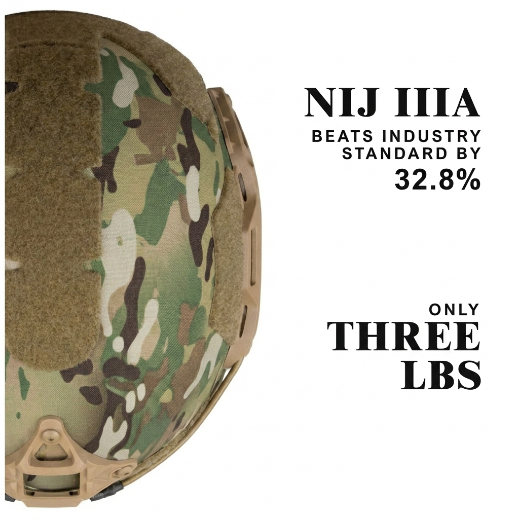 ATE® GEN2 Ballistic Helmet | NIJ IIIA High-Cut – Hard Head Veterans - OVERLANDERS Outfitter