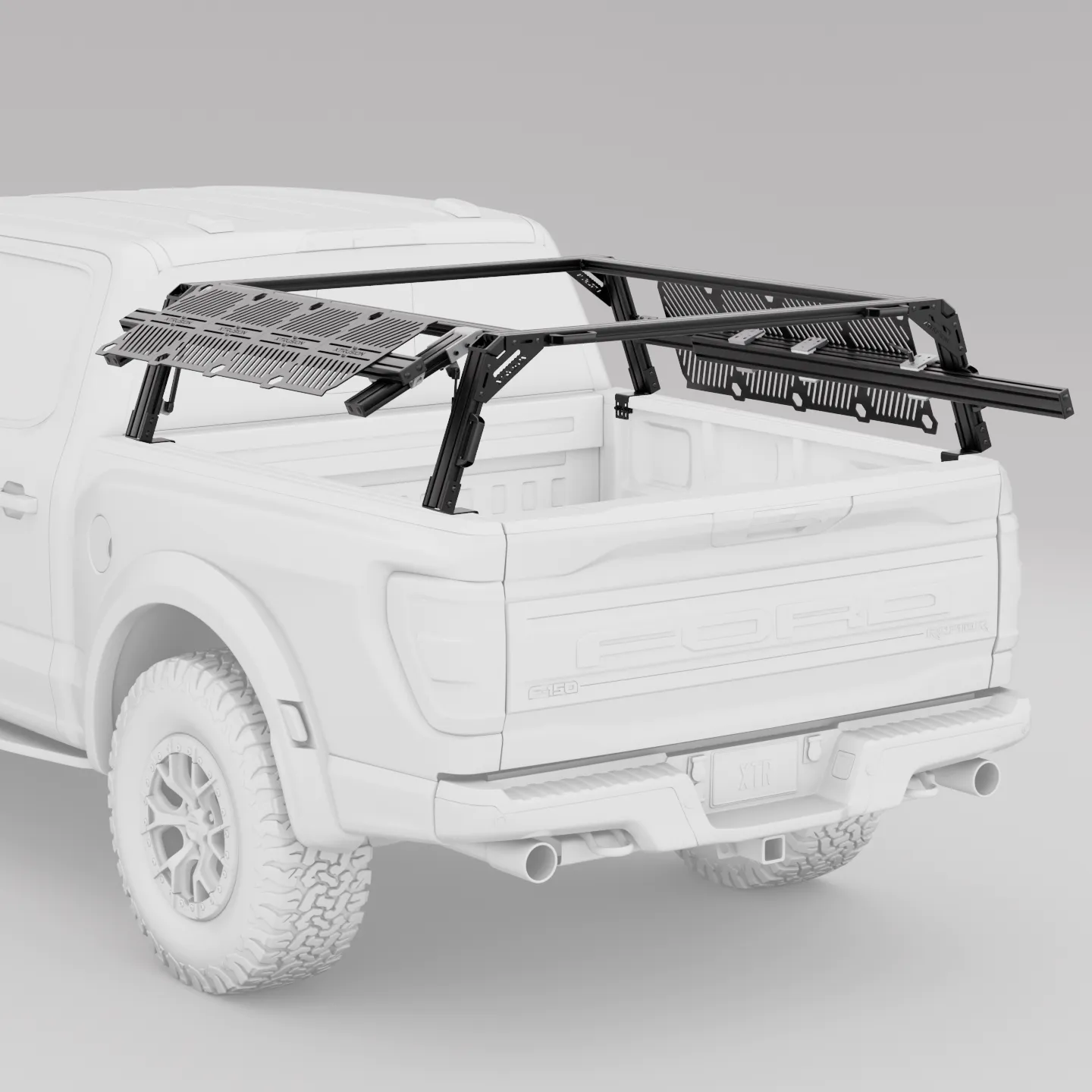F-150 Pre-configured XTR1 Bed Rack - OVERLANDERS Outfitter