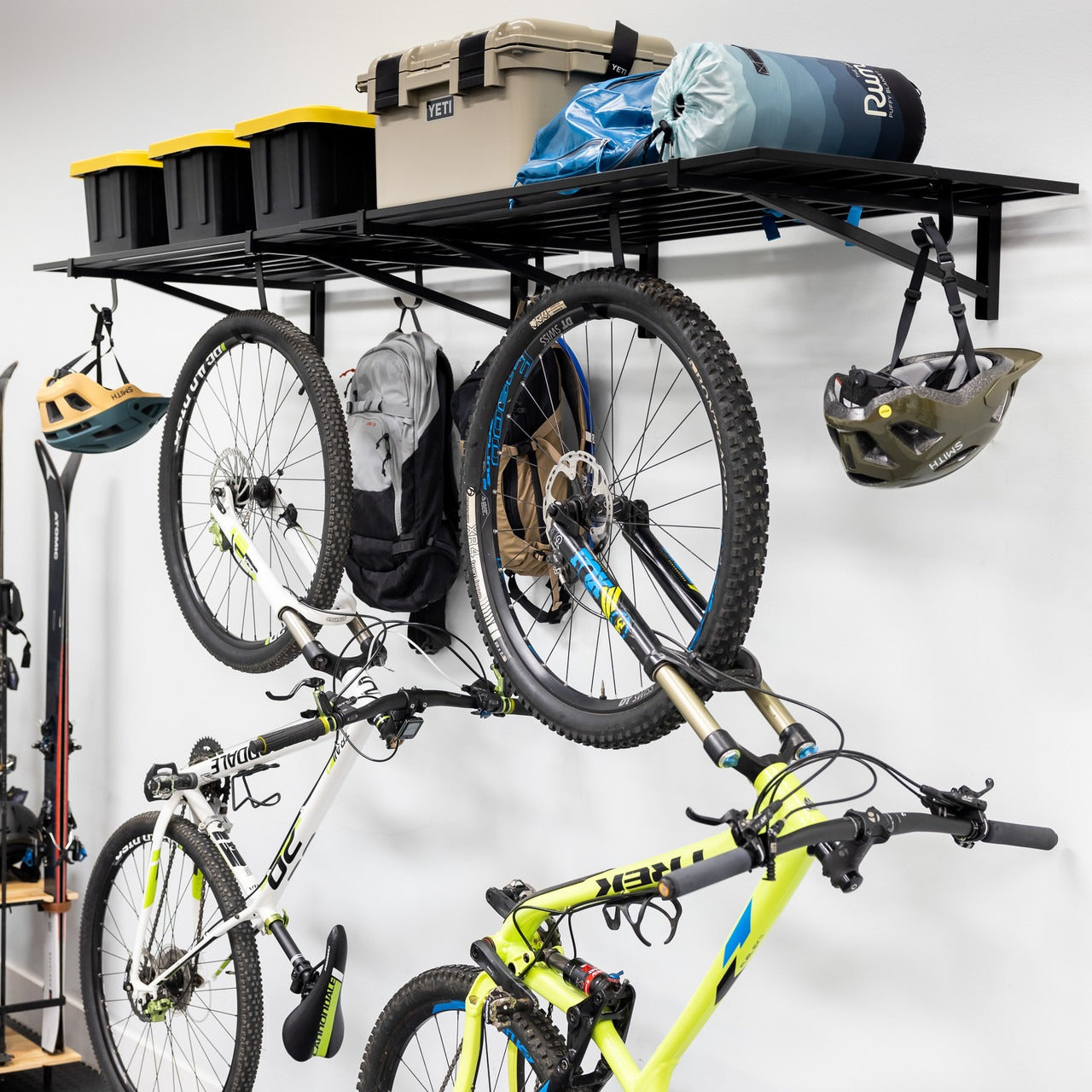2' x 4' Bristol Garage Wall Mount Shelves | 2-Pack - OVERLANDERS Outfitter