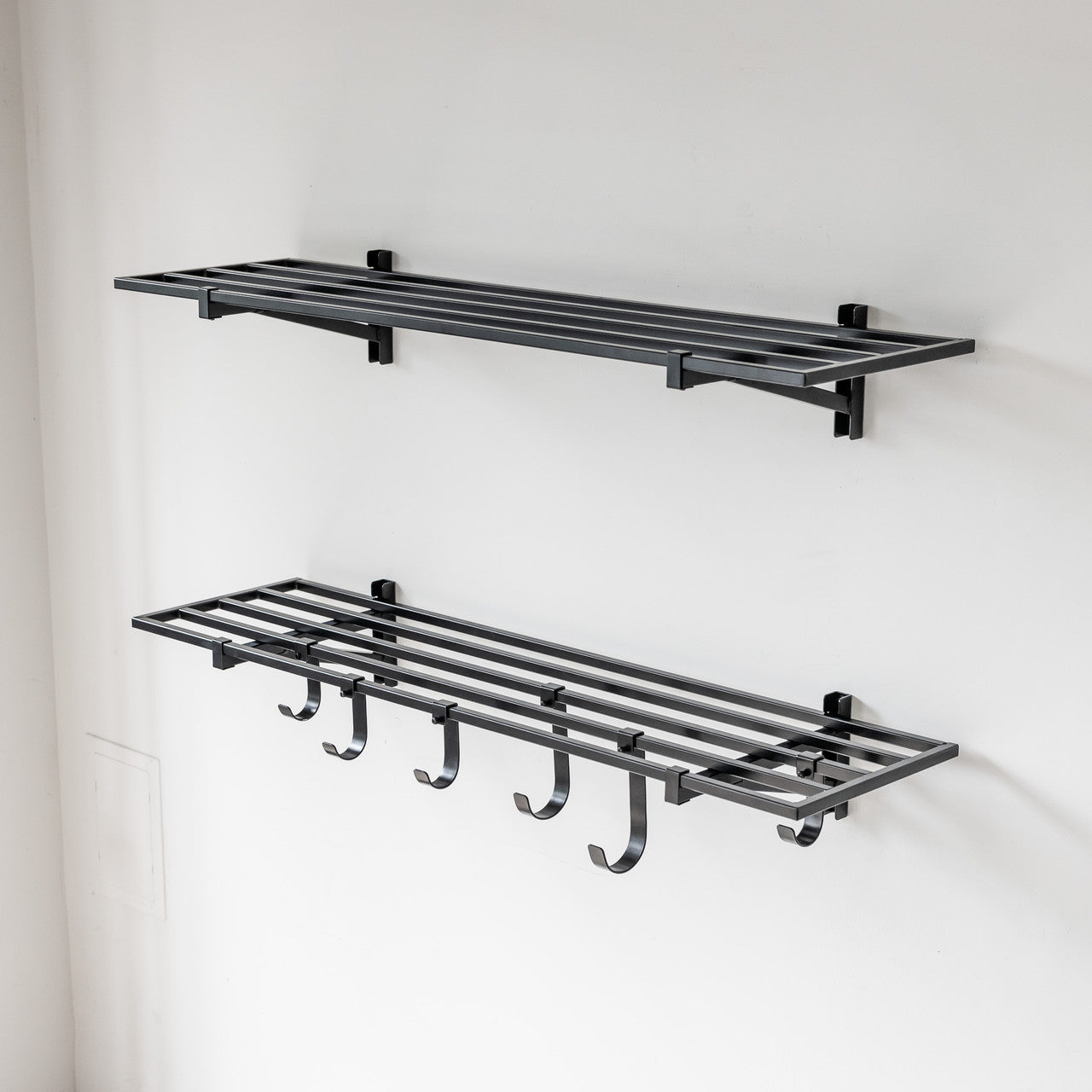 1' x 4' Bristol Garage Wall Mount Shelves | 2-Pack - OVERLANDERS Outfitter