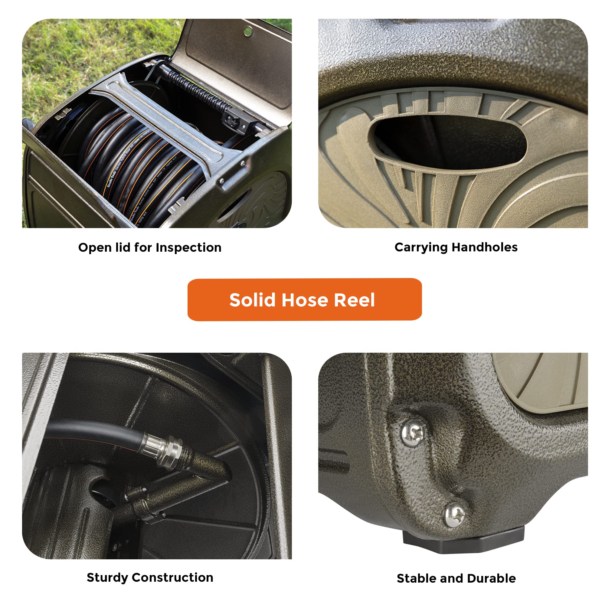Garden Hose Reel Box-Heavy Duty - OVERLANDERS Outfitter