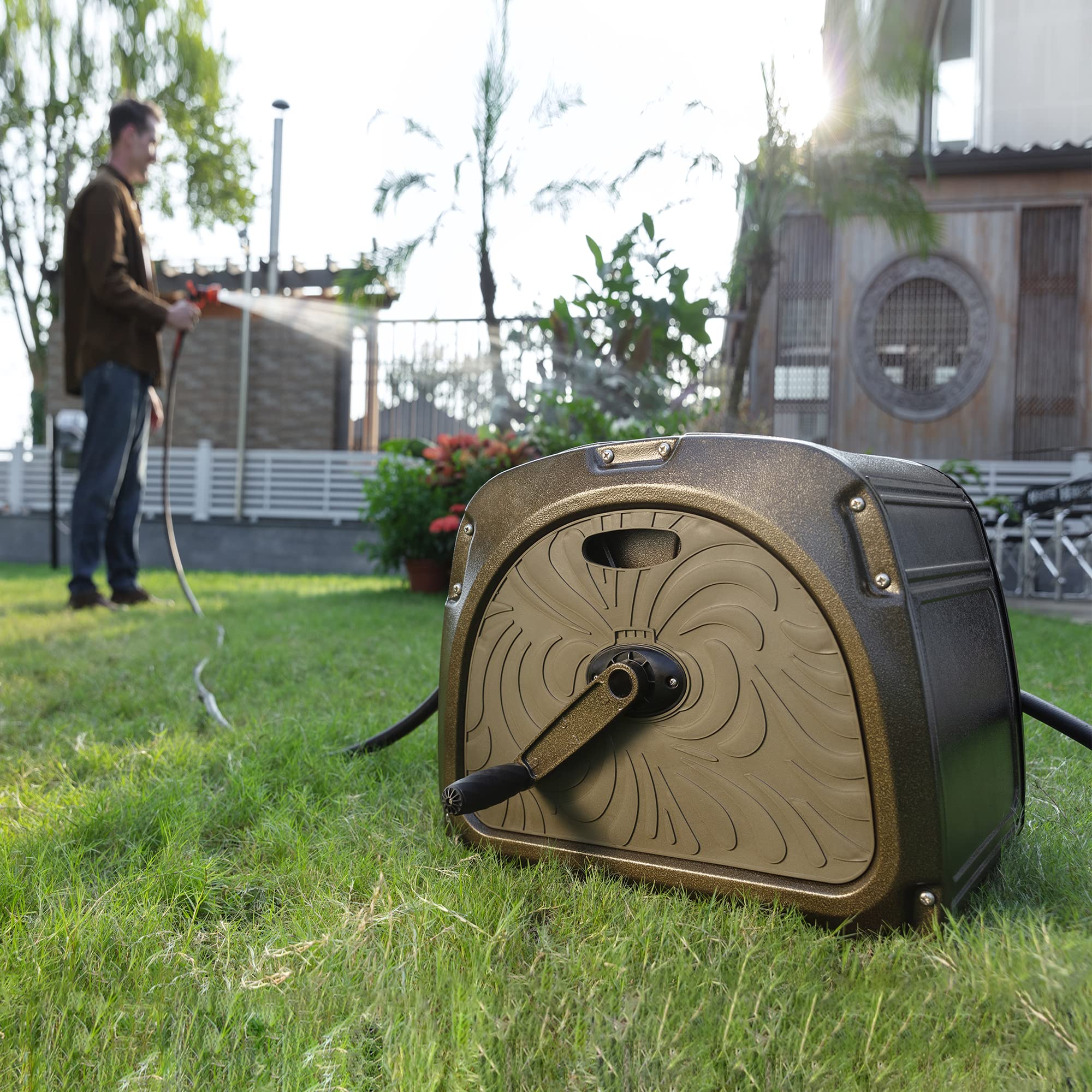 Garden Hose Reel Box-Heavy Duty - OVERLANDERS Outfitter