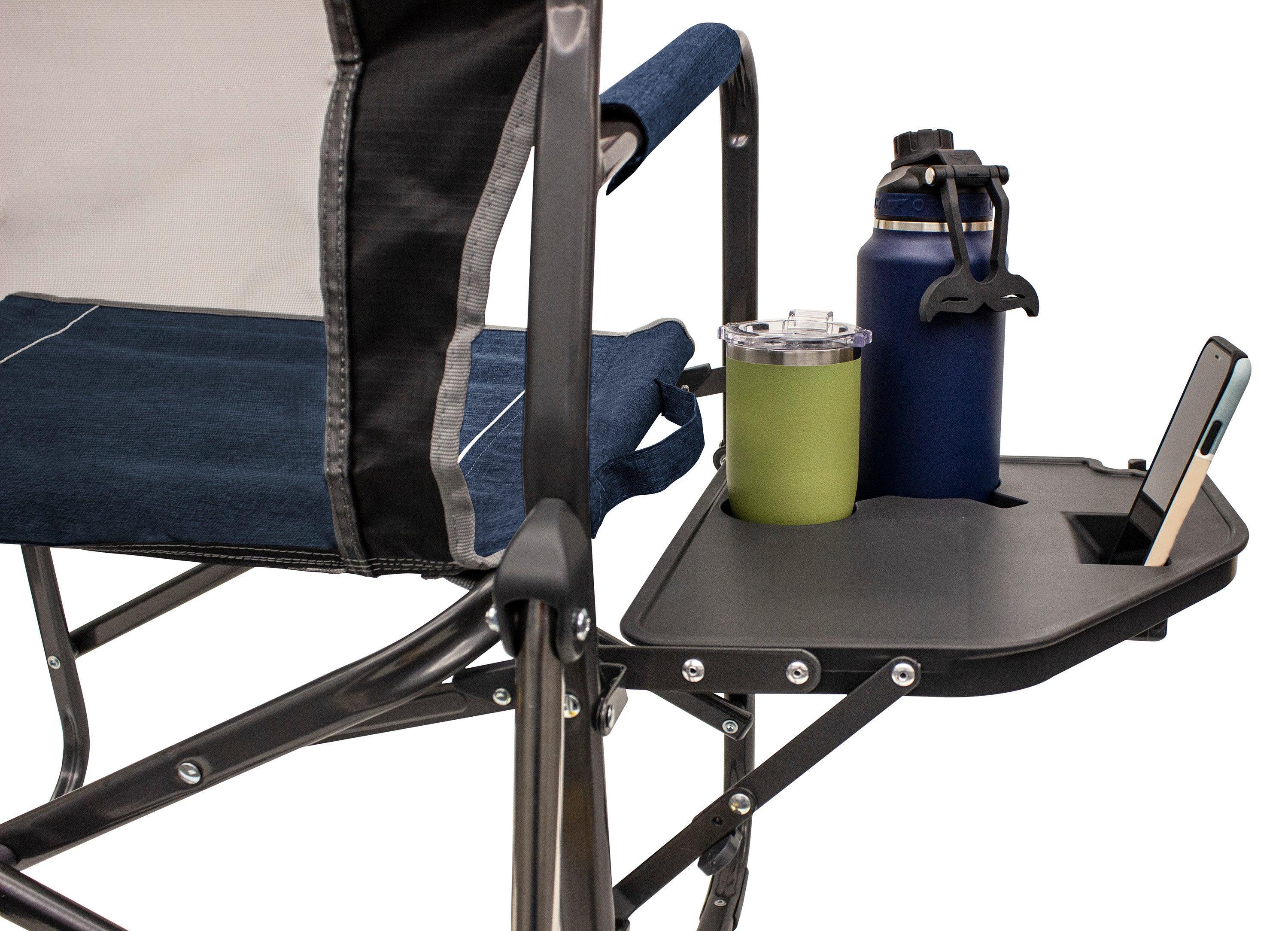 GCI Outdoor Freestyle Rocker Portable Folding Rocking Chair, Outdoor Camping Chair with Side Table - OVERLANDERS Outfitter