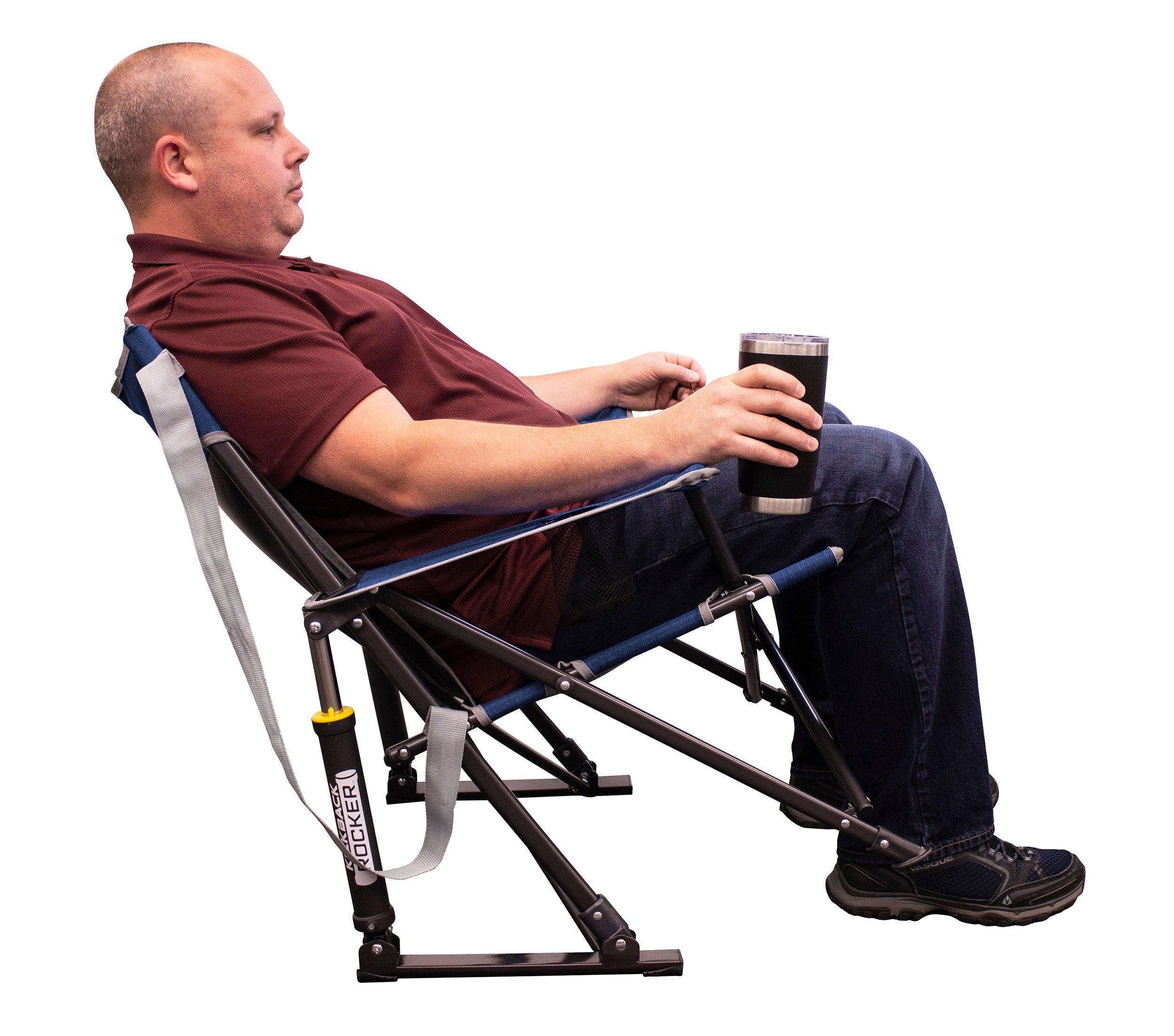 GCI Outdoor Kickback Rocker Portable Rocking Chair & Outdoor - OVERLANDERS Outfitter