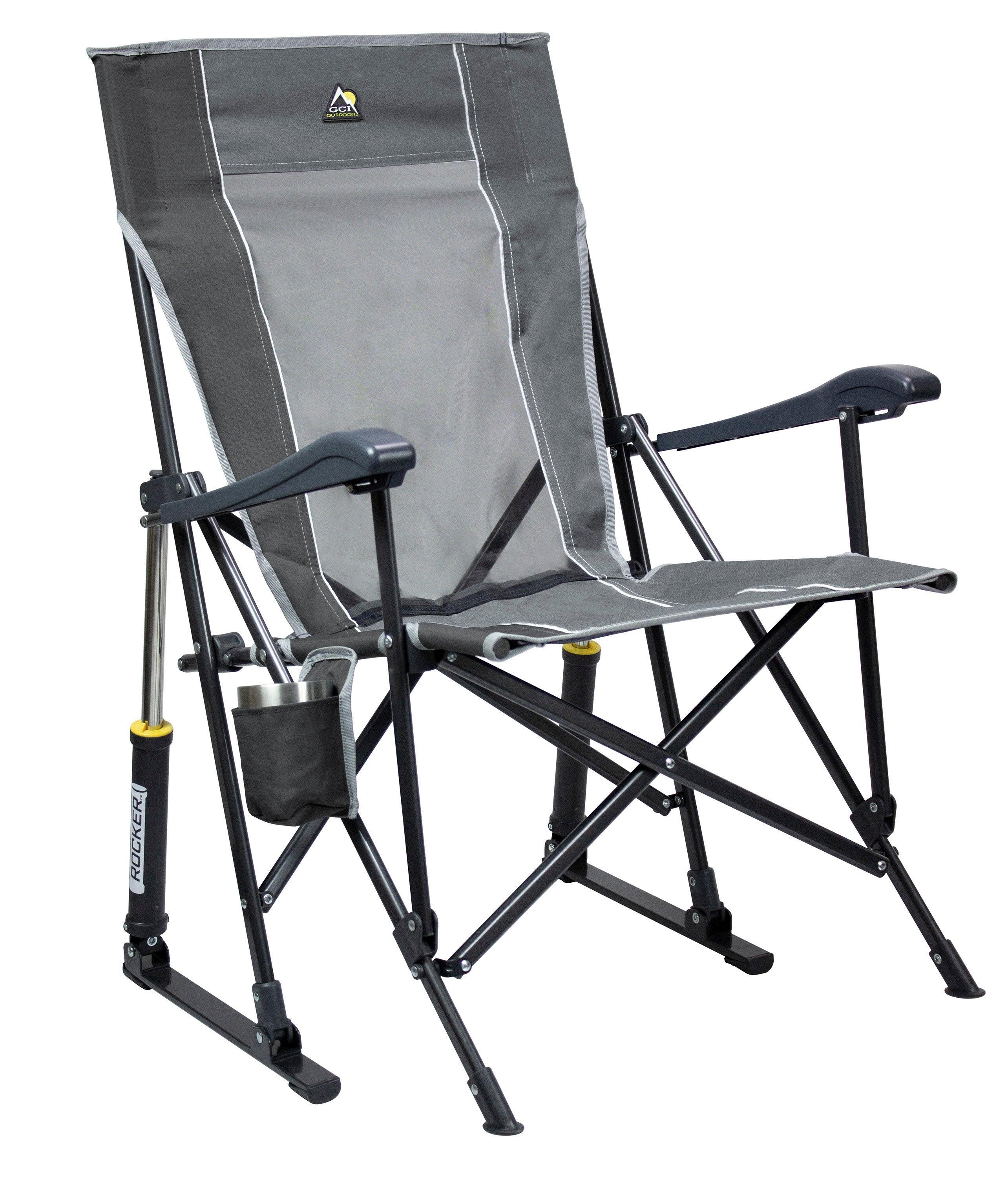 GCI Outdoor Roadtrip Rocker Collapsible Rocking Chair & Outdoor Camping Chair - OVERLANDERS Outfitter