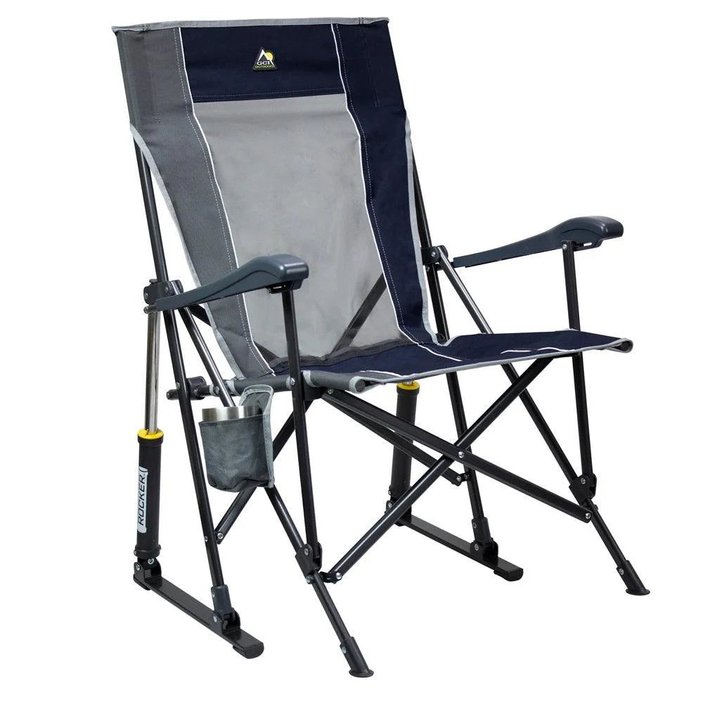 GCI Outdoor Roadtrip Rocker Collapsible Rocking Chair & Outdoor Camping Chair - OVERLANDERS Outfitter