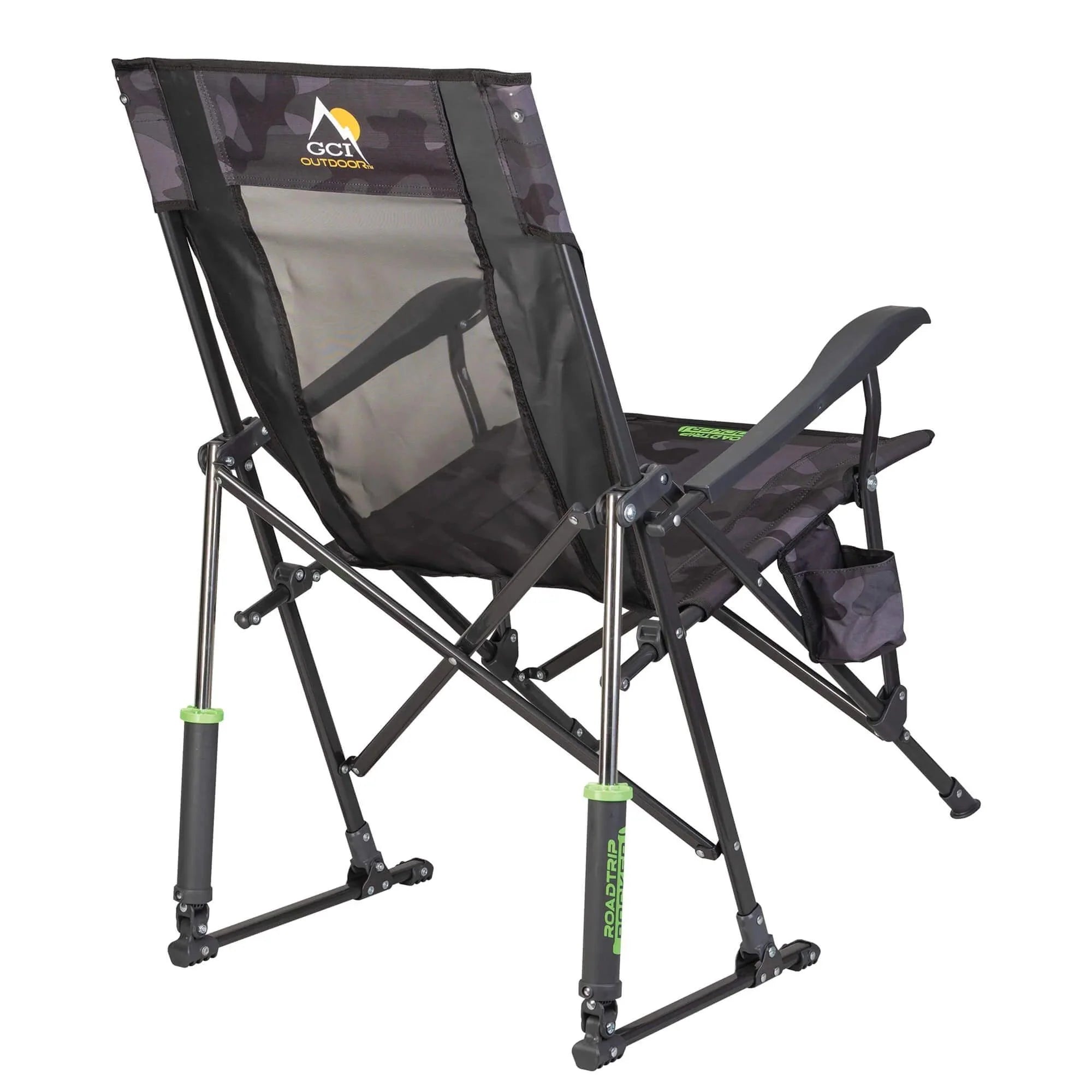 GCI Outdoor Roadtrip Rocker Collapsible Rocking Chair & Outdoor Camping Chair - OVERLANDERS Outfitter
