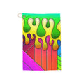 Dojo Designs golf towel with 16x24-inch absorbent fabric, featuring a front view for cleaning golf clubs and balls