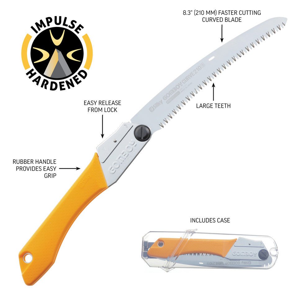 Gomboy Curve Pro 210mm Folding Saw - OVERLANDERS Outfitter