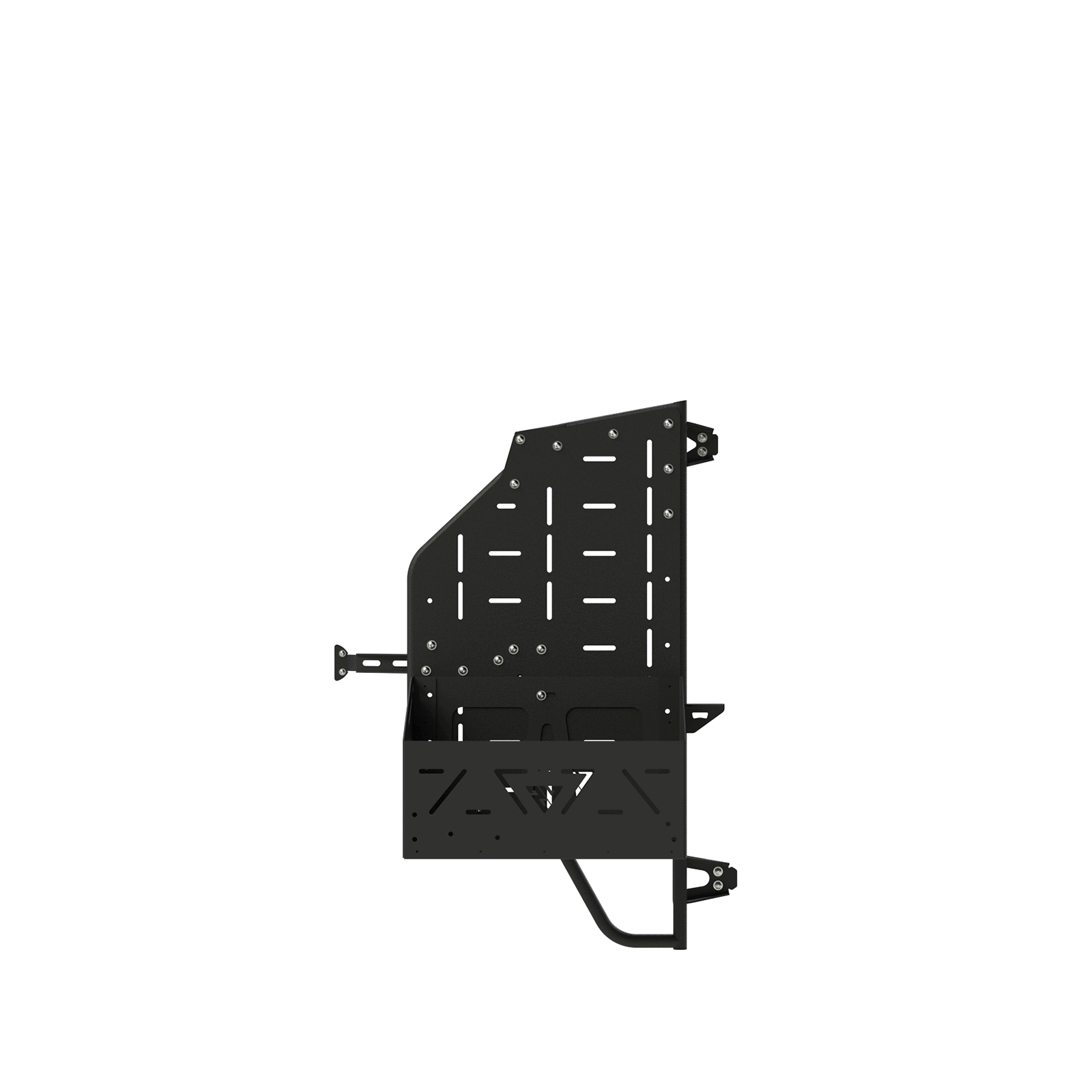 Vanspeed Sprinter Gondola Rack Bundle by The Van Mart showing exterior van storage solutions and gondola racks for Sprinter vans.