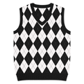 Carnival Chic Knit V-Neck Vest