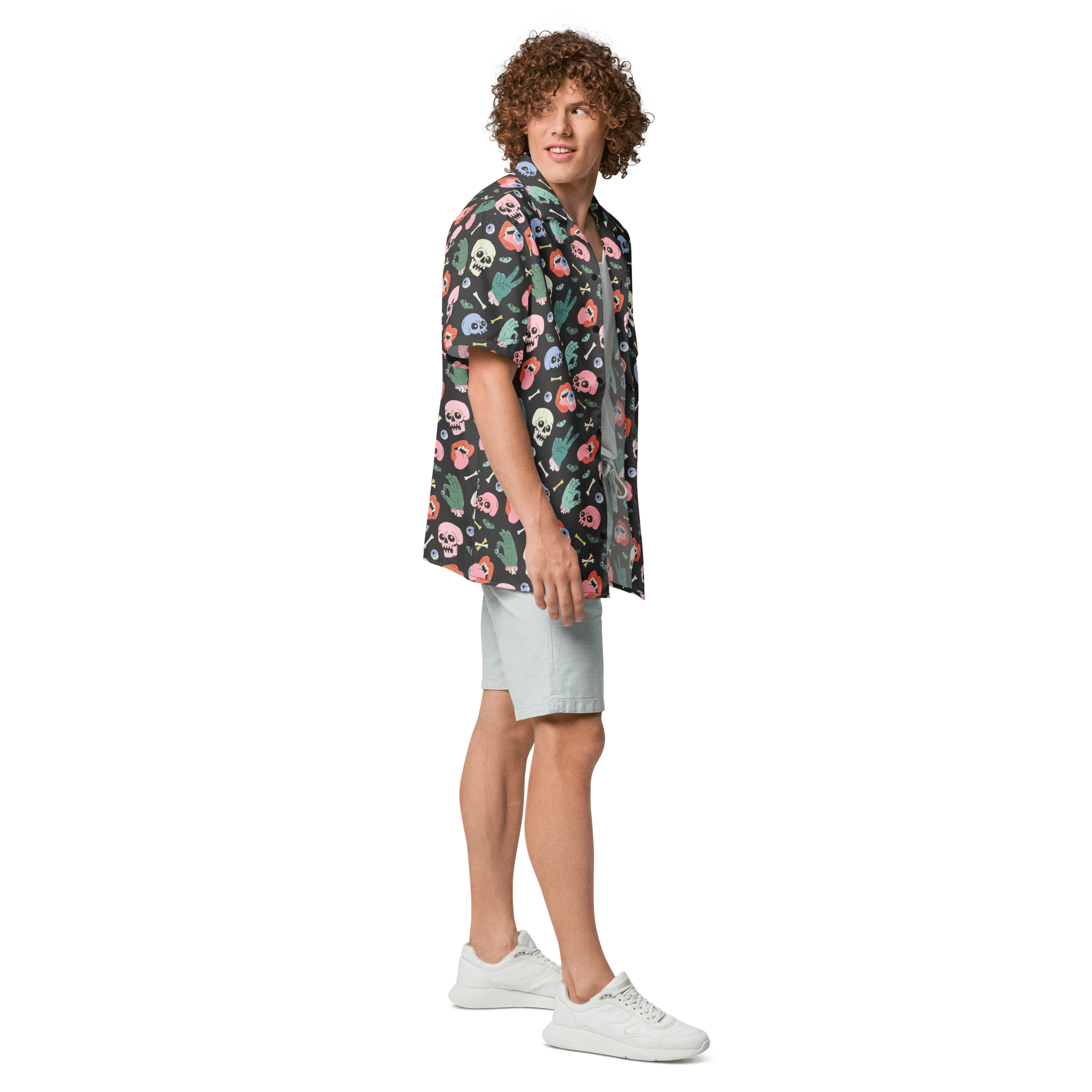 Graveyard Smash Unisex Button Up Shirt