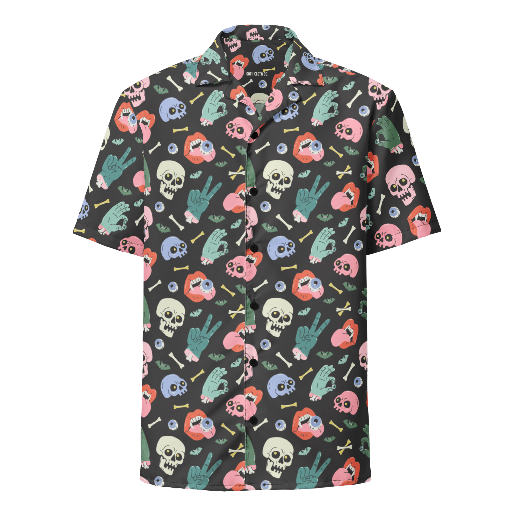 Graveyard Smash Unisex Button Up Shirt