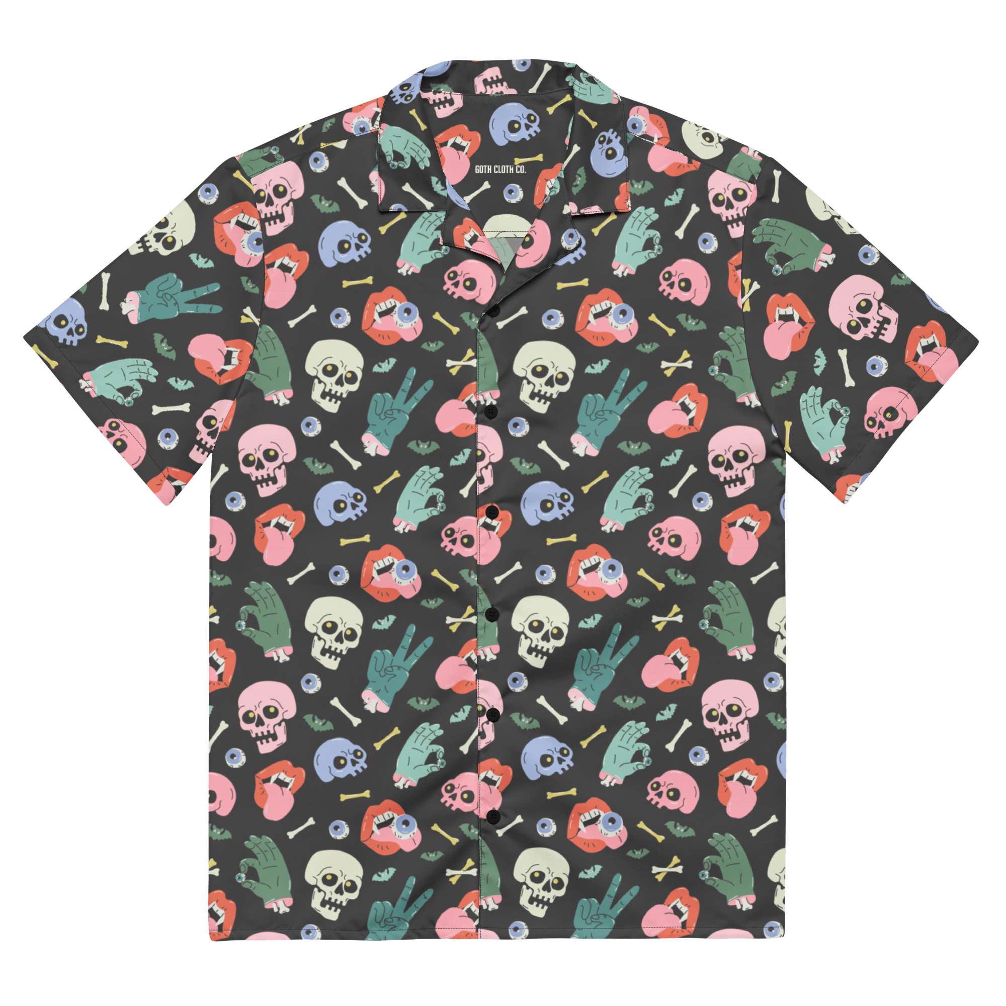 Graveyard Smash Unisex Button Up Shirt