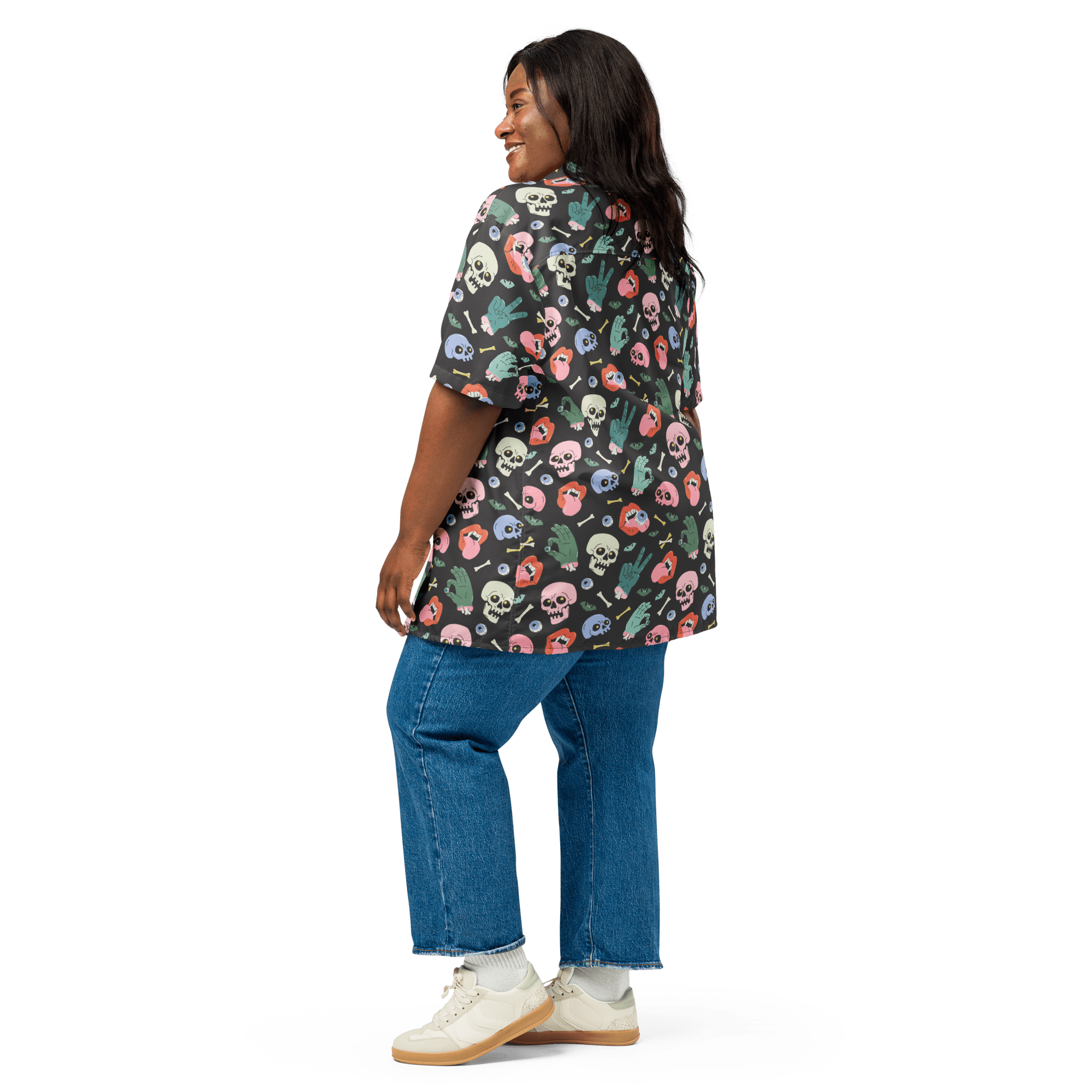 Graveyard Smash Unisex Button Up Shirt