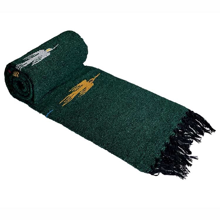 Dark Green Baja Thunderbird Blanket - OVERLANDERS Outfitter