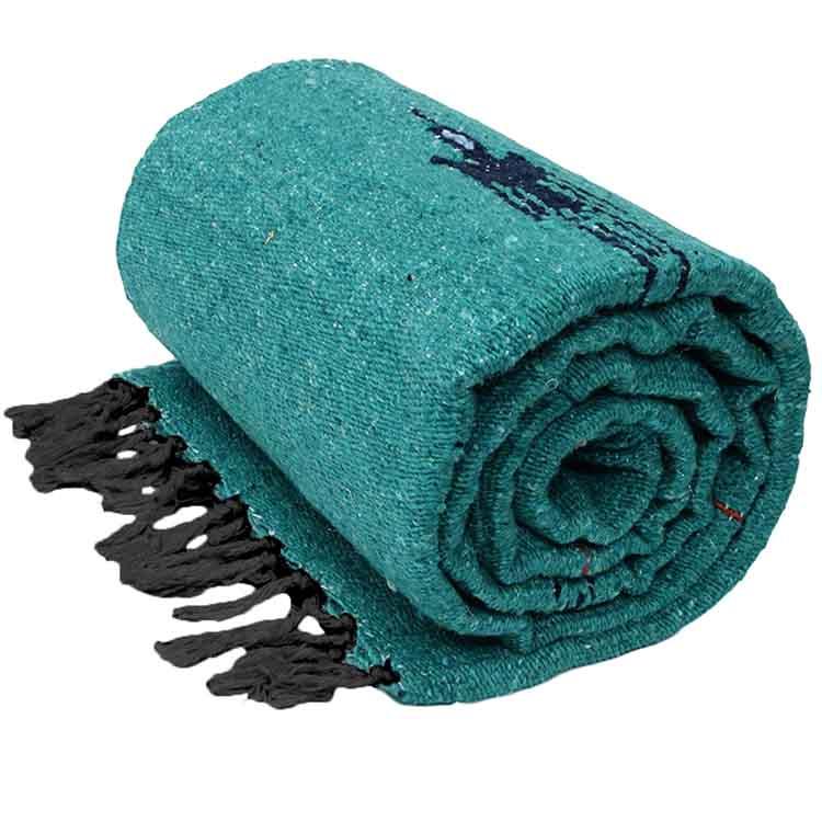 Turquoise Green Baja Thunderbird Blanket - OVERLANDERS Outfitter