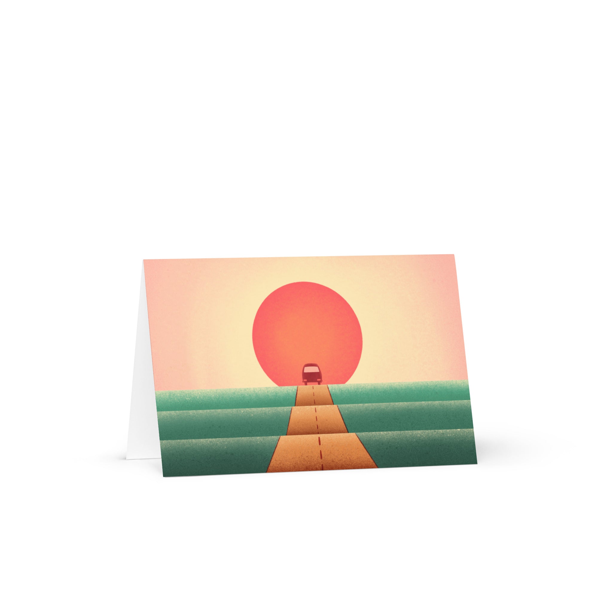 Sunset Road Greeting card - OVERLANDERS Outfitter
