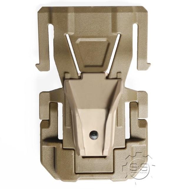 HCC Tactical GRT Webbing Adapter for secure attachment of tactical gear, featuring durable webbing design.