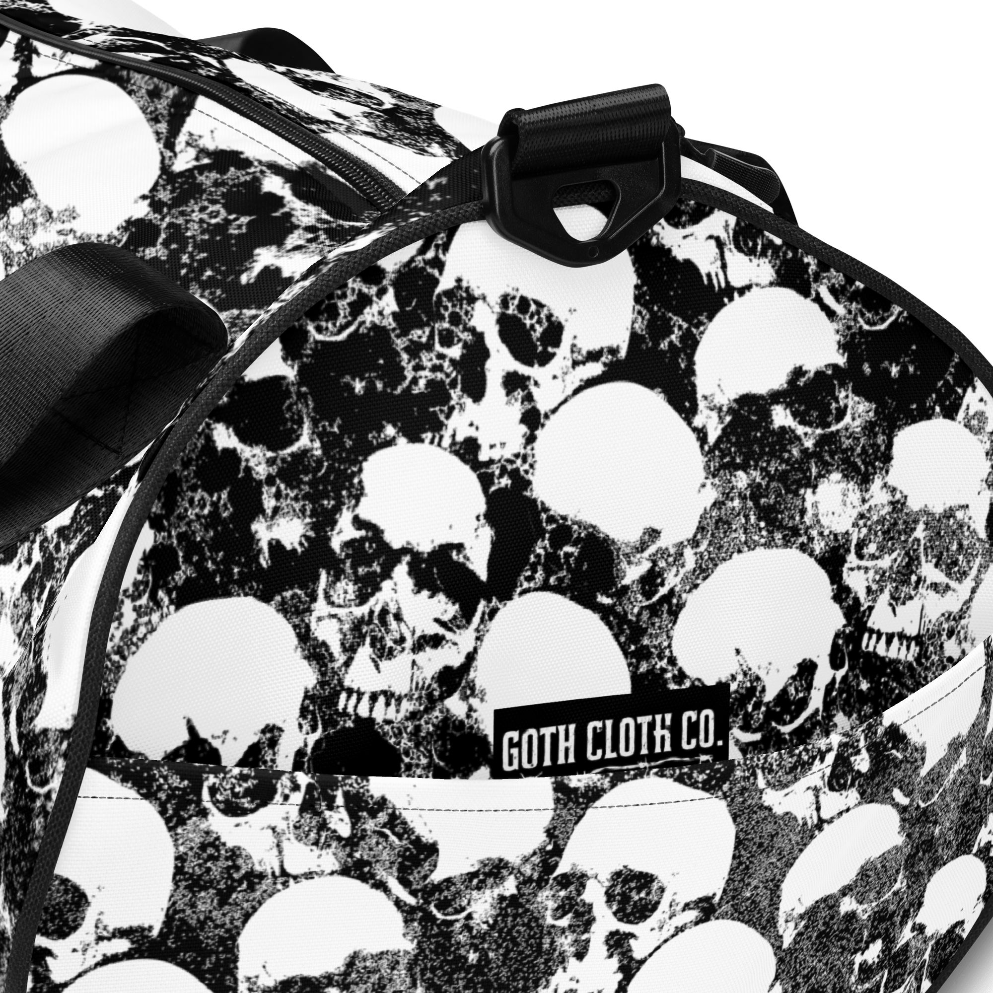 Grunge Skull Gym Bag