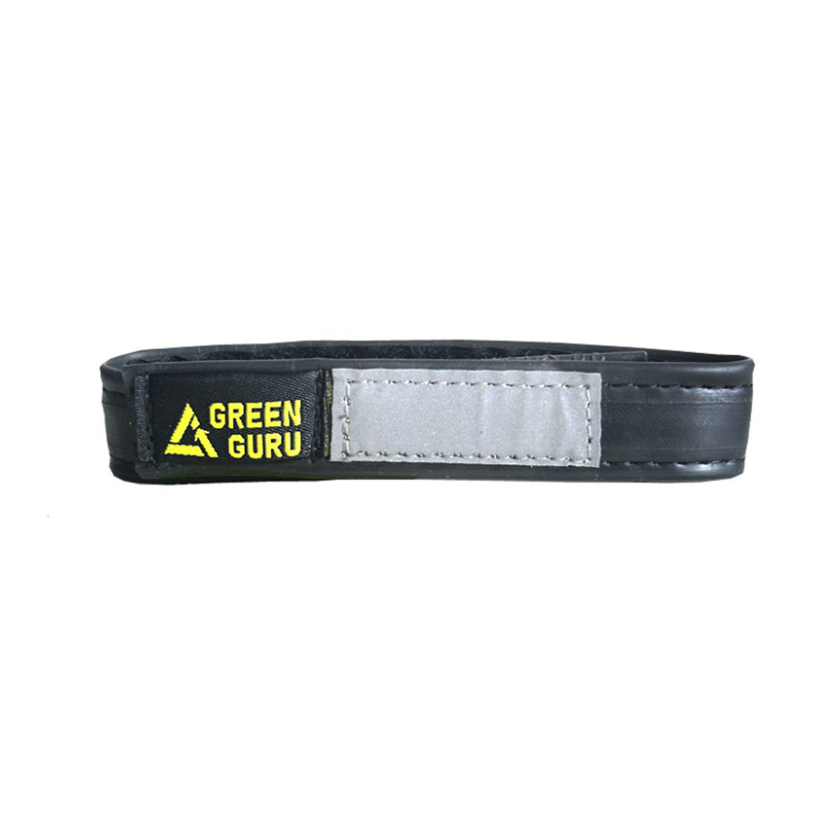 Green Guru narrow ankle strap from ZEITBIKE, close-up view showing adjustable strap and buckle on a white background.
