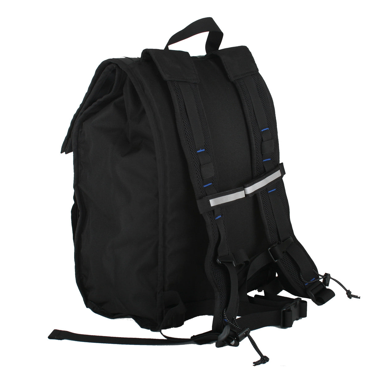 Green Guru Commuter Roll Top Backpack by ZEITBIKE, showing durable green fabric, roll-top closure, and adjustable straps.